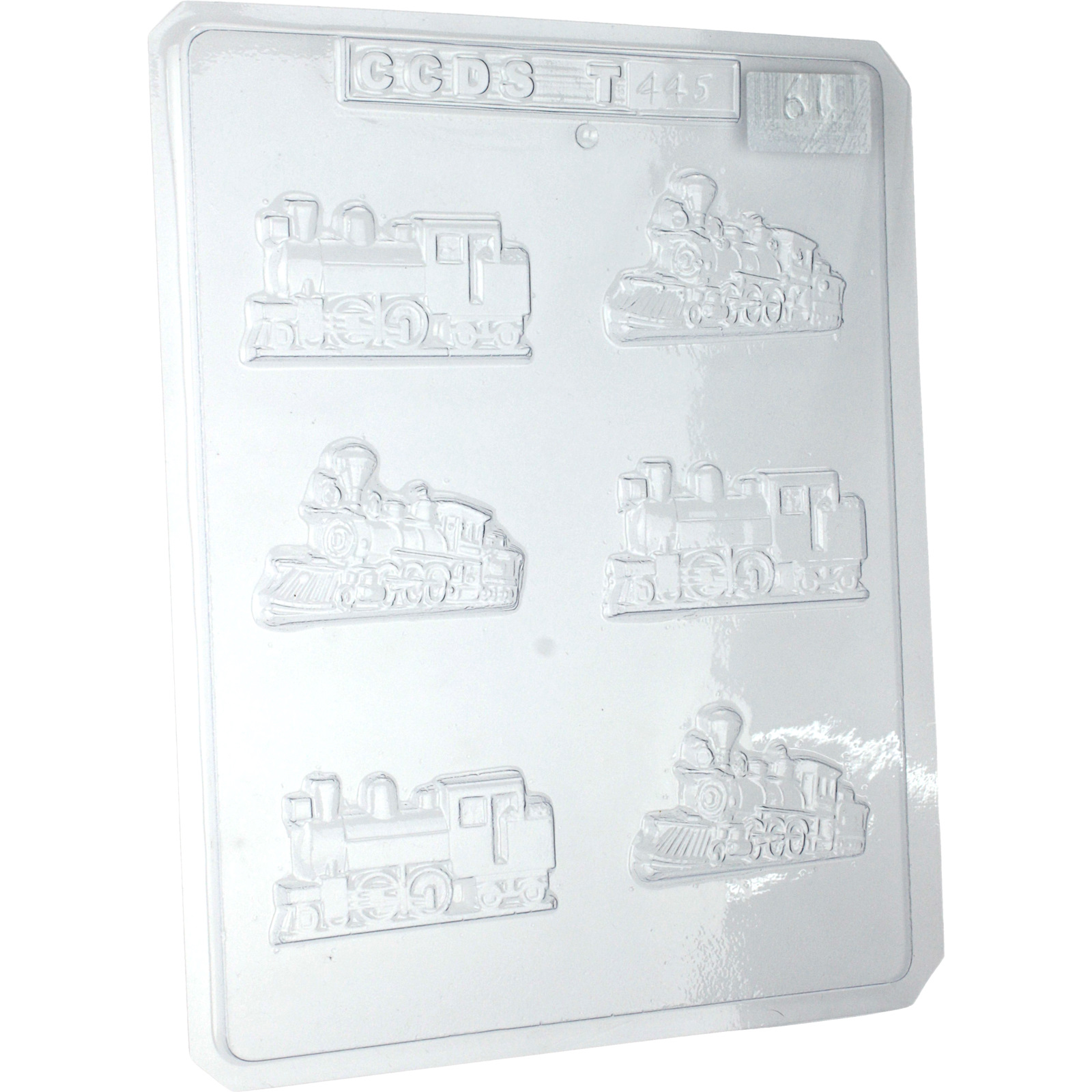 Steam Train Plastic Chocolate Moulds (1 Sheet)  