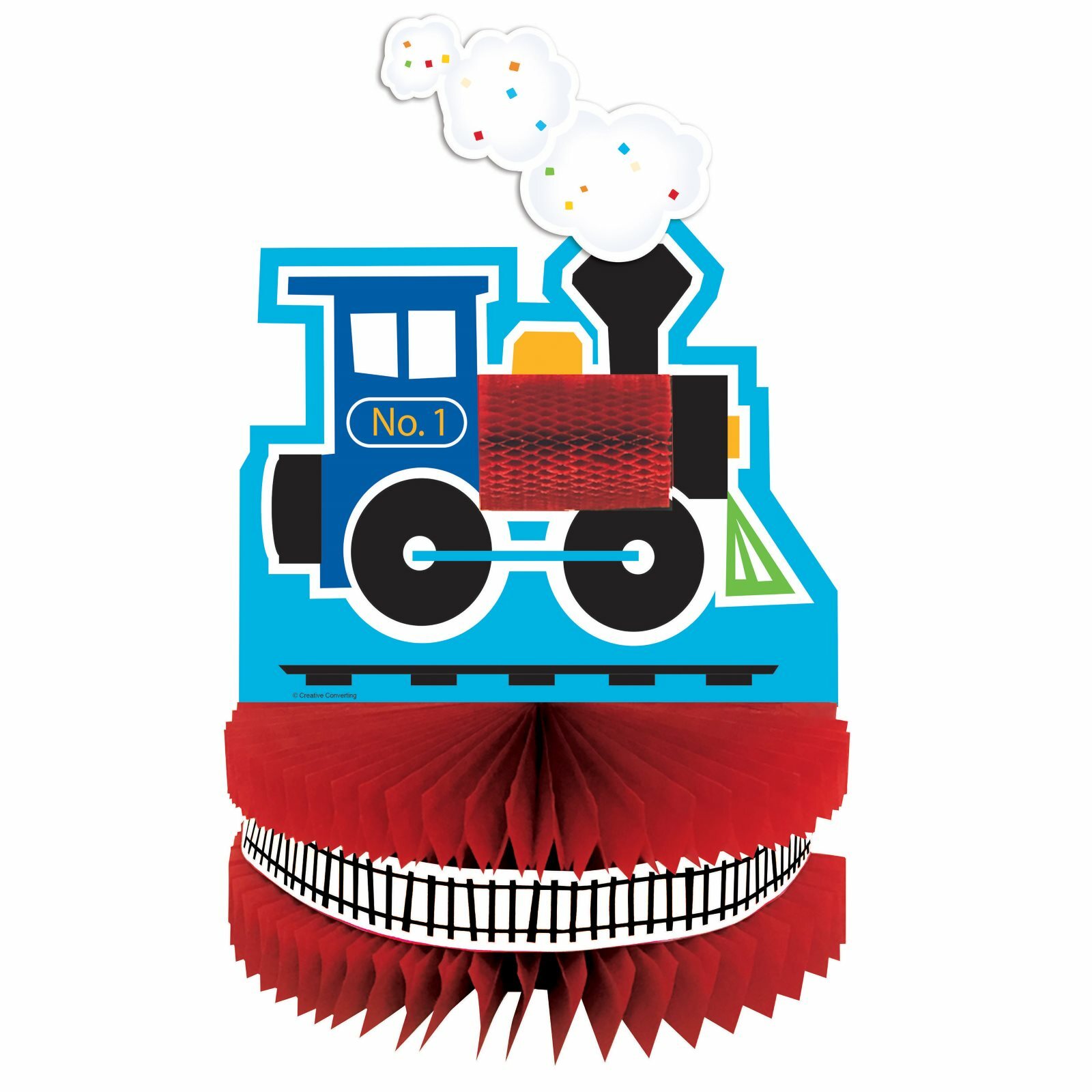 All Aboard Party Centrepiece