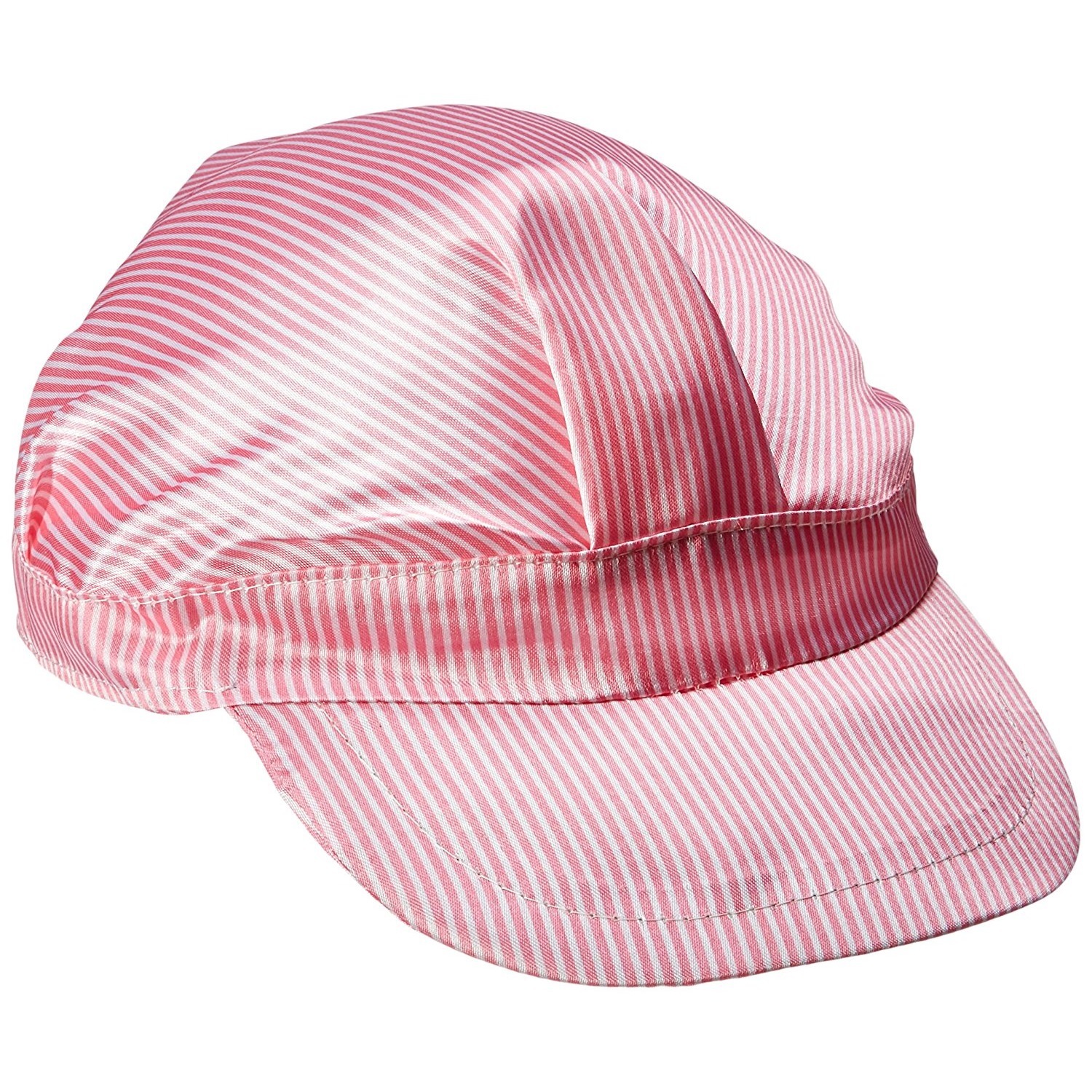Pink Striped Train Driver Hat