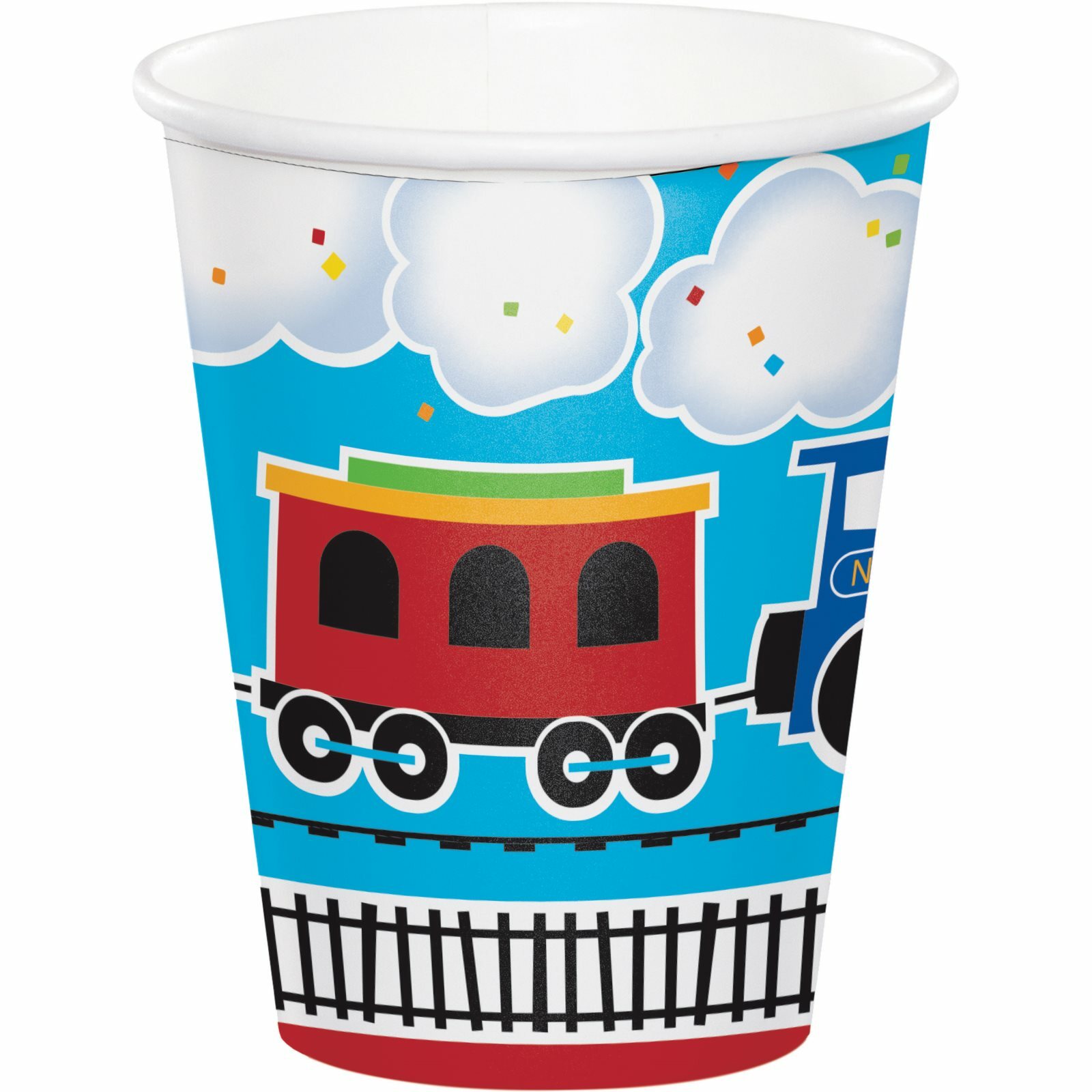 All Aboard Paper Cups (Pack of 8)