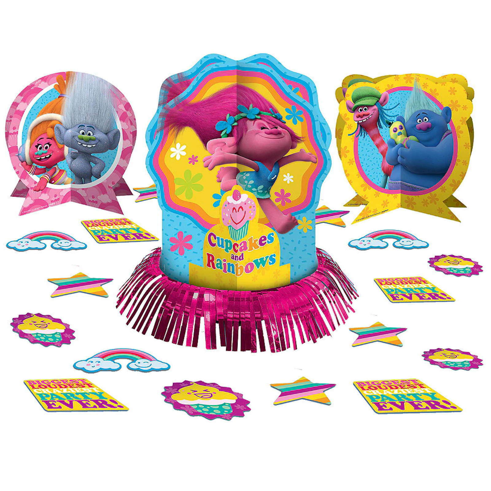 Trolls Table Decorating Kit