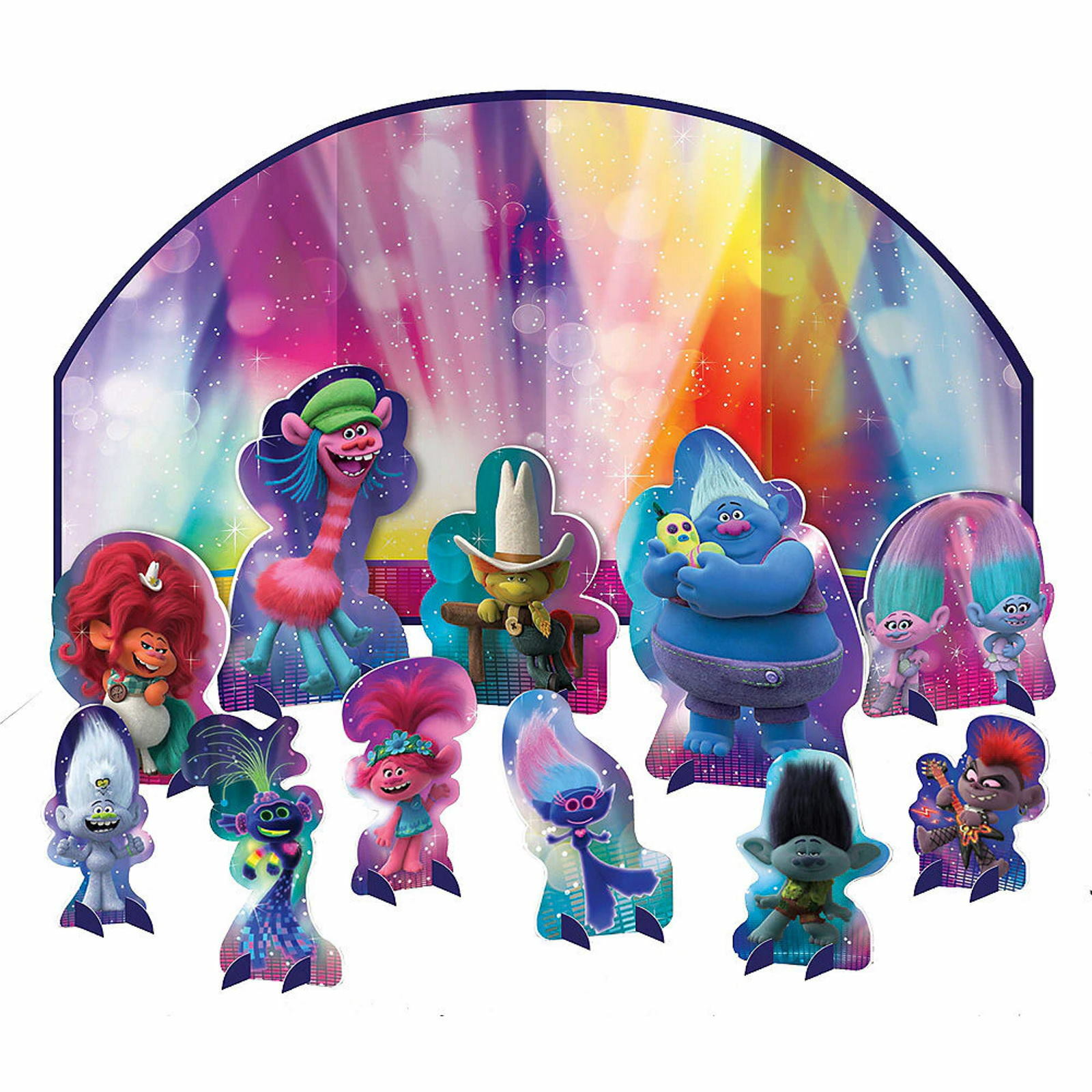 Trolls World Tour Table Decorating Kit