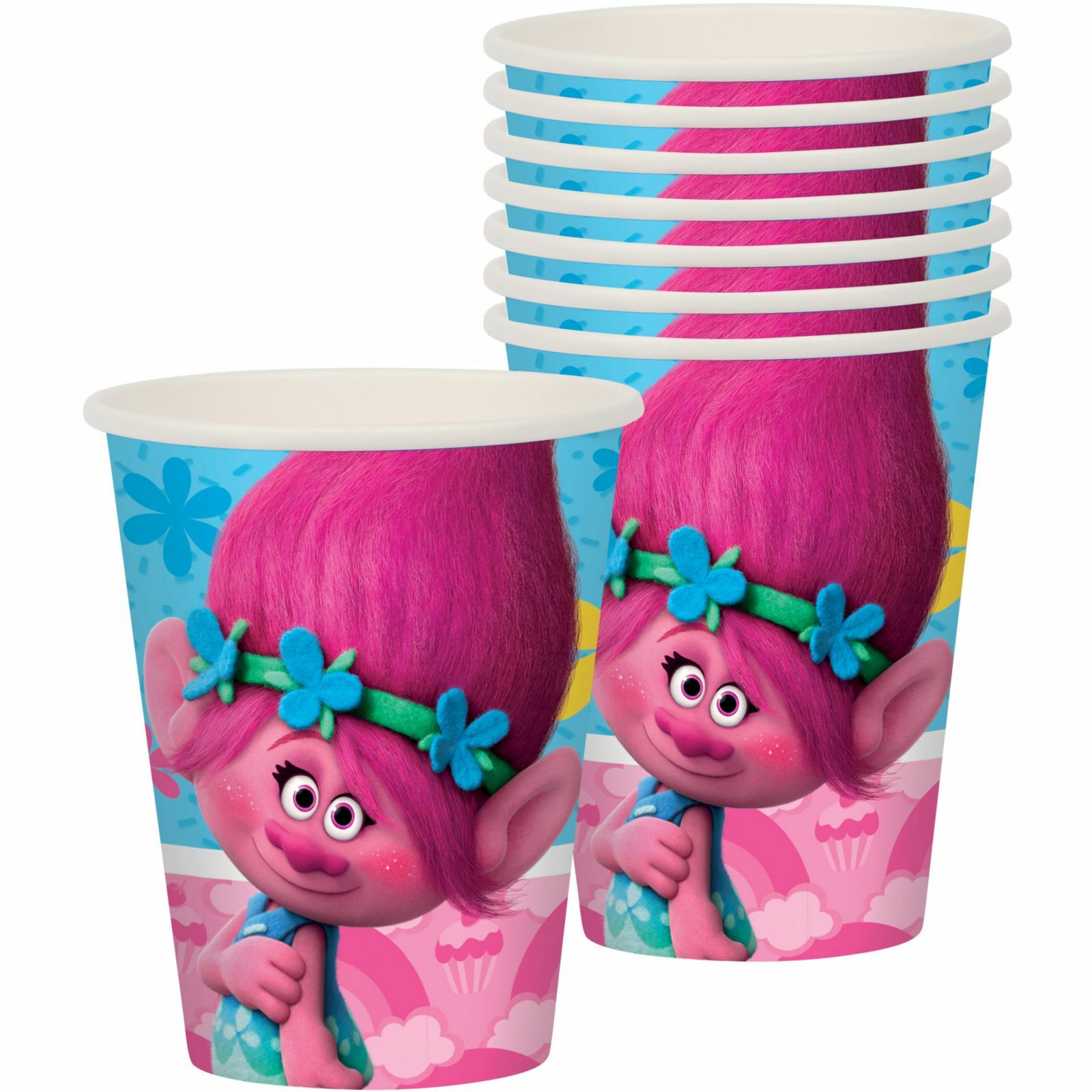 Trolls Paper Cups (Pack of 8)