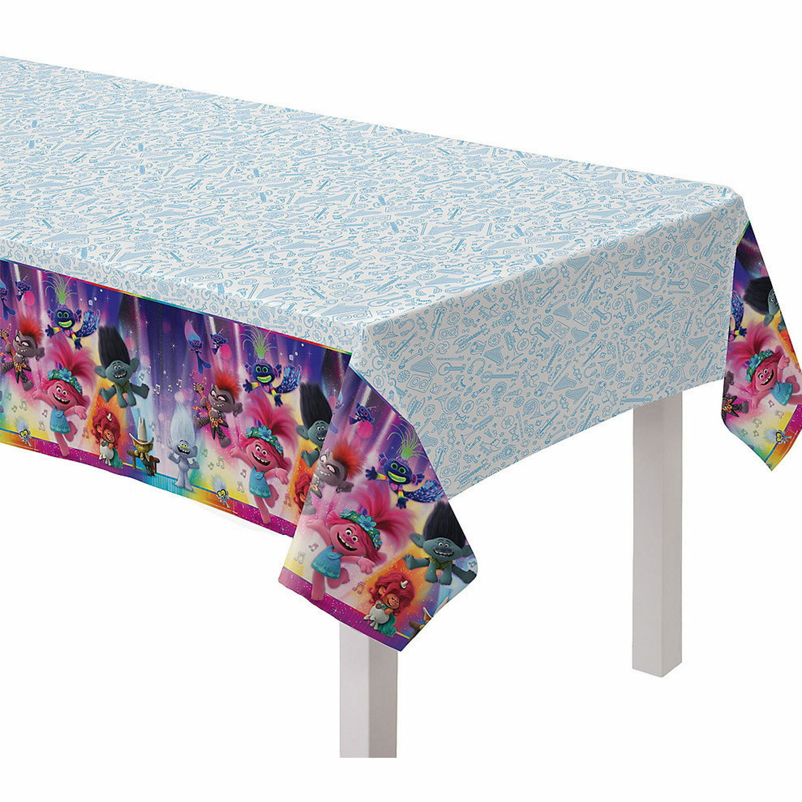 Trolls World Tour Plastic Tablecloth