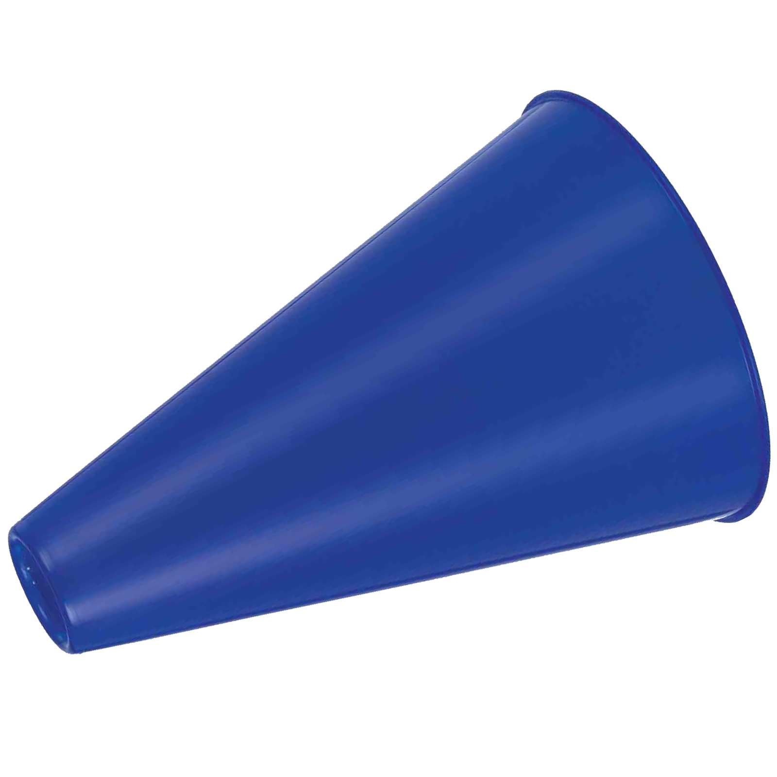 Blue Plastic Megaphone
