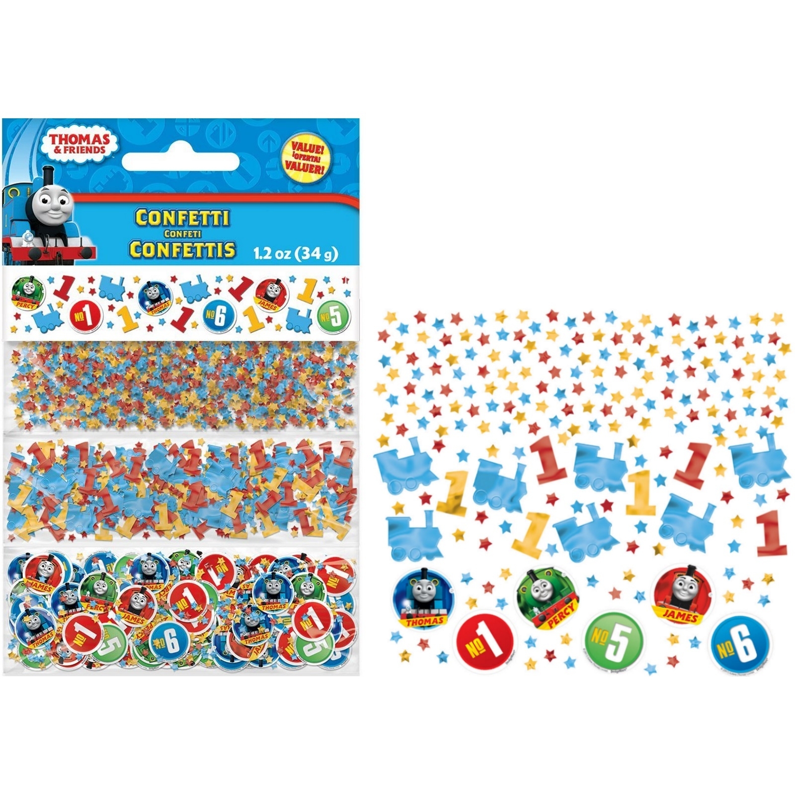 Thomas the Tank Engine All Aboard Confetti/Table Scatters