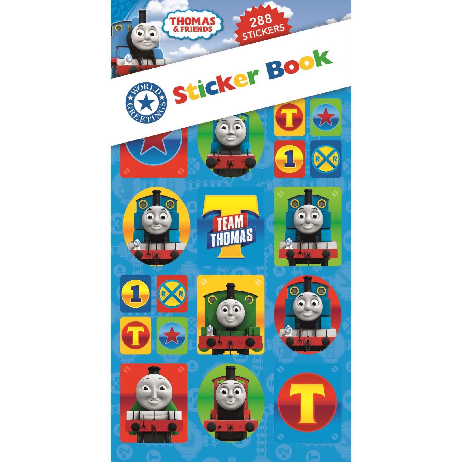 Thomas and Friends Sticker Book 12 Sheets Thomas the Tank