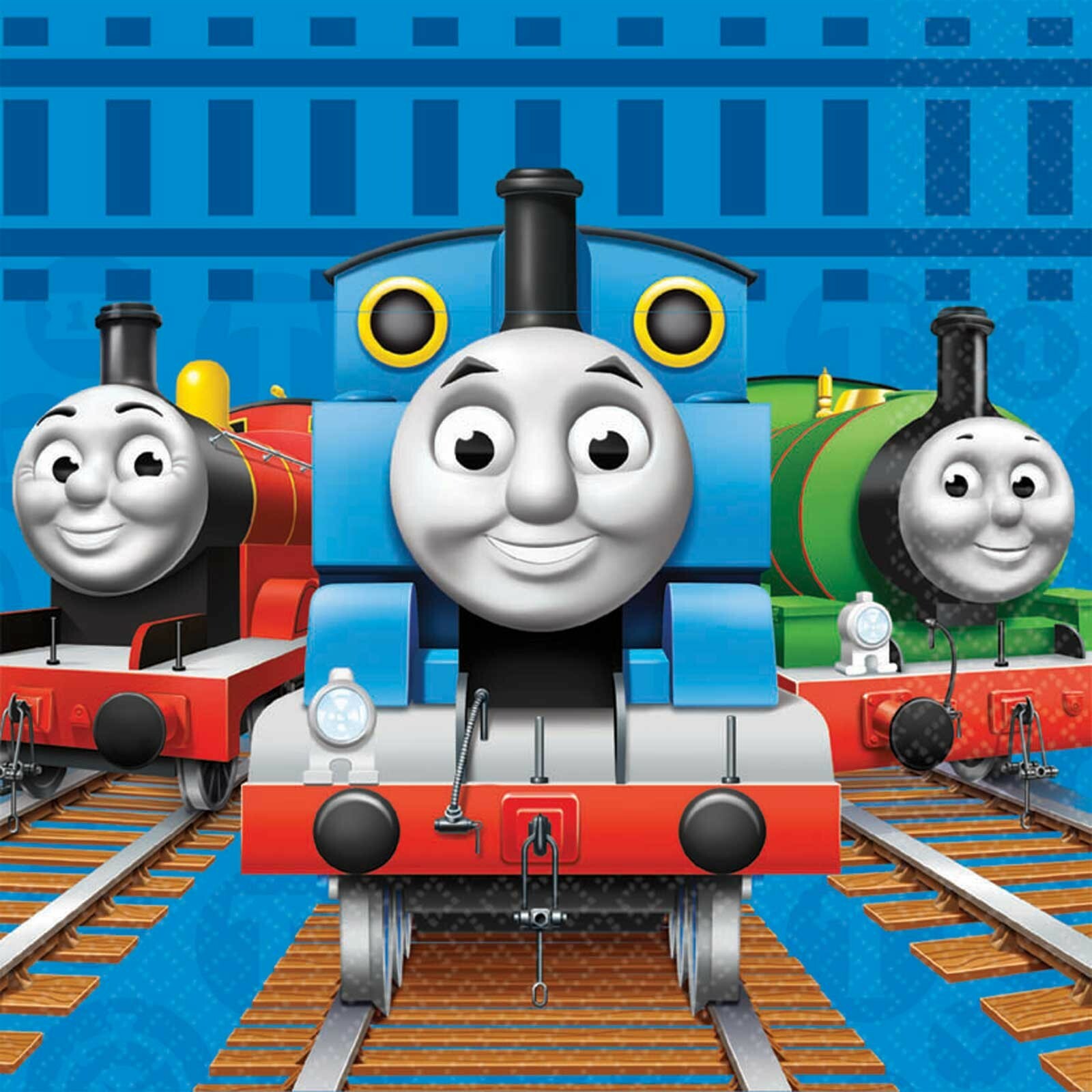 Thomas The Tank Engine Large Napkins / Serviettes (Pack of 16)