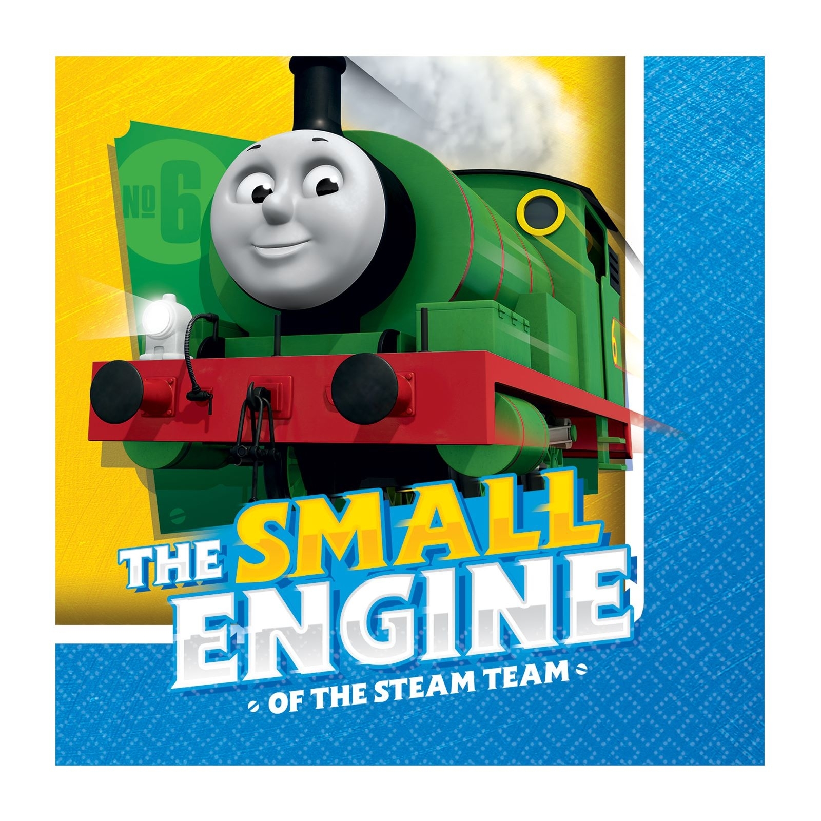 Thomas the Tank Engine All Aboard Small Napkins / Serviettes (Pack of 16)