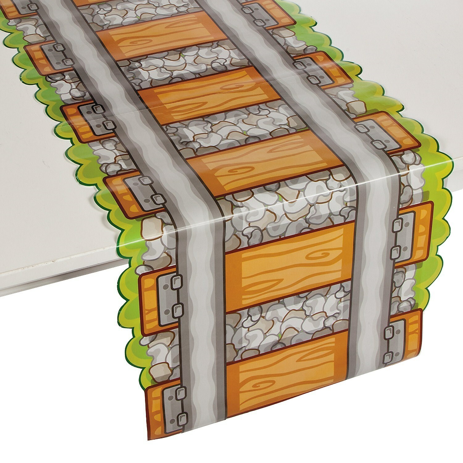 Paper Railroad Track Decoration