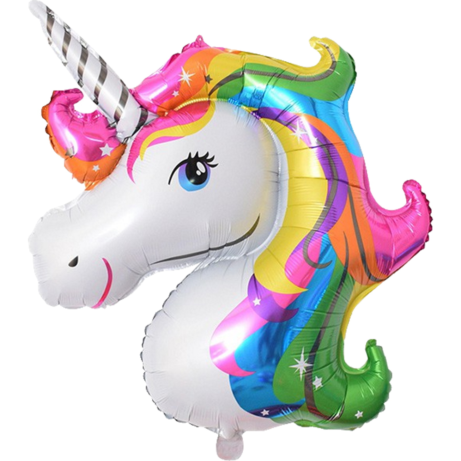 Rainbow Unicorn Supershape Jumbo Helium 112cm Balloon