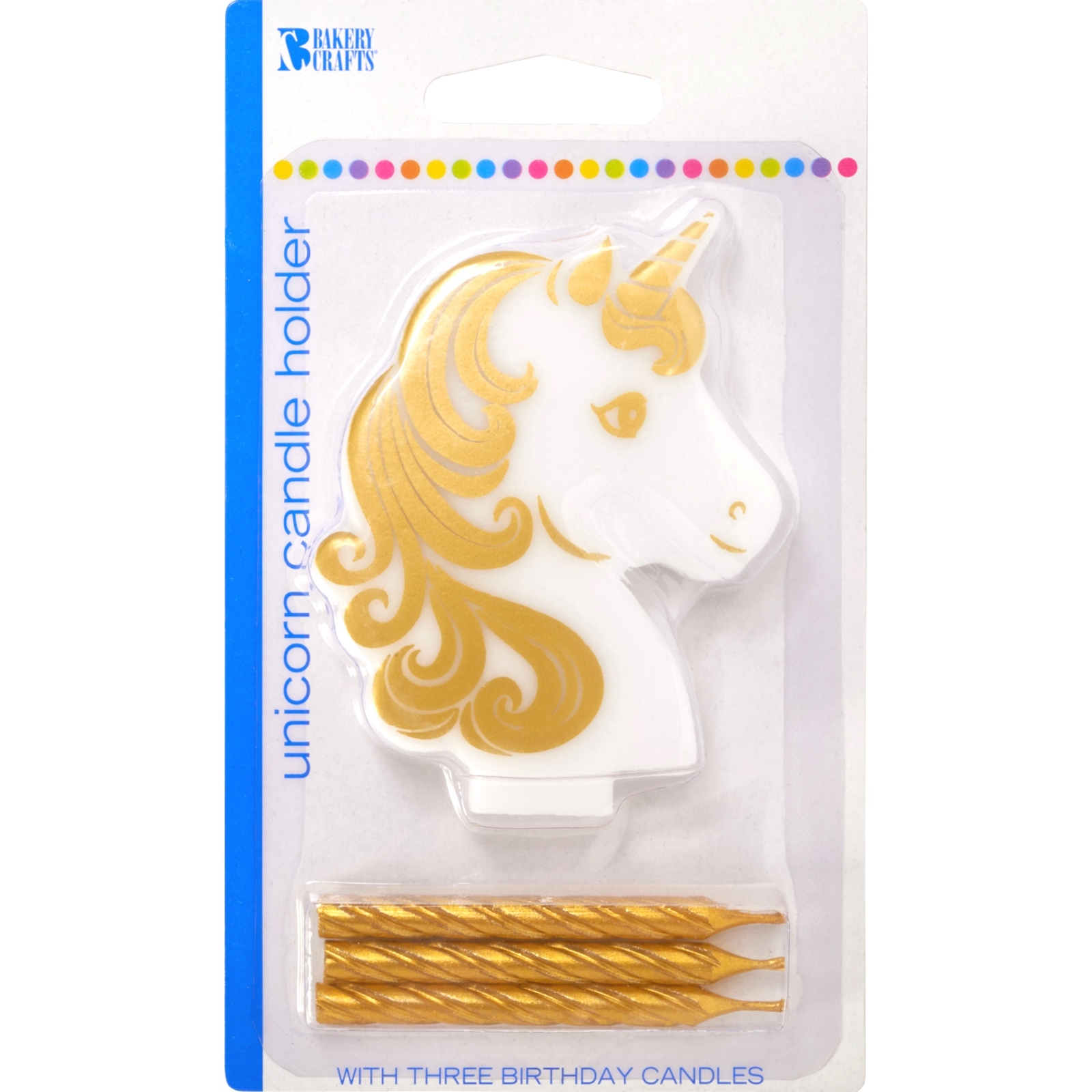 Golden Unicorn Candle Holder 
