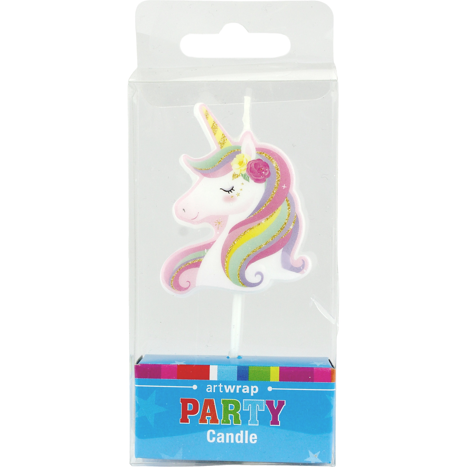 Magical Unicorn Shaped Candle