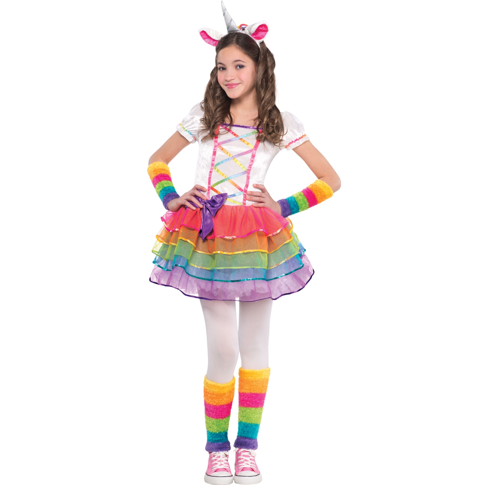 Rainbow Unicorn Child Costume 4-6 Years