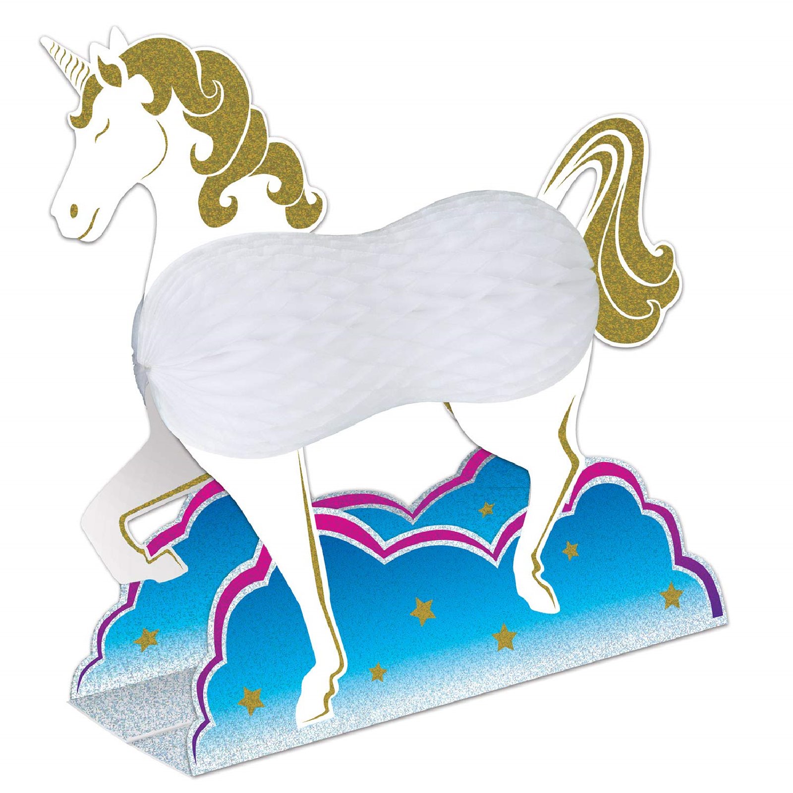 Unicorn Honeycomb Centrepiece 