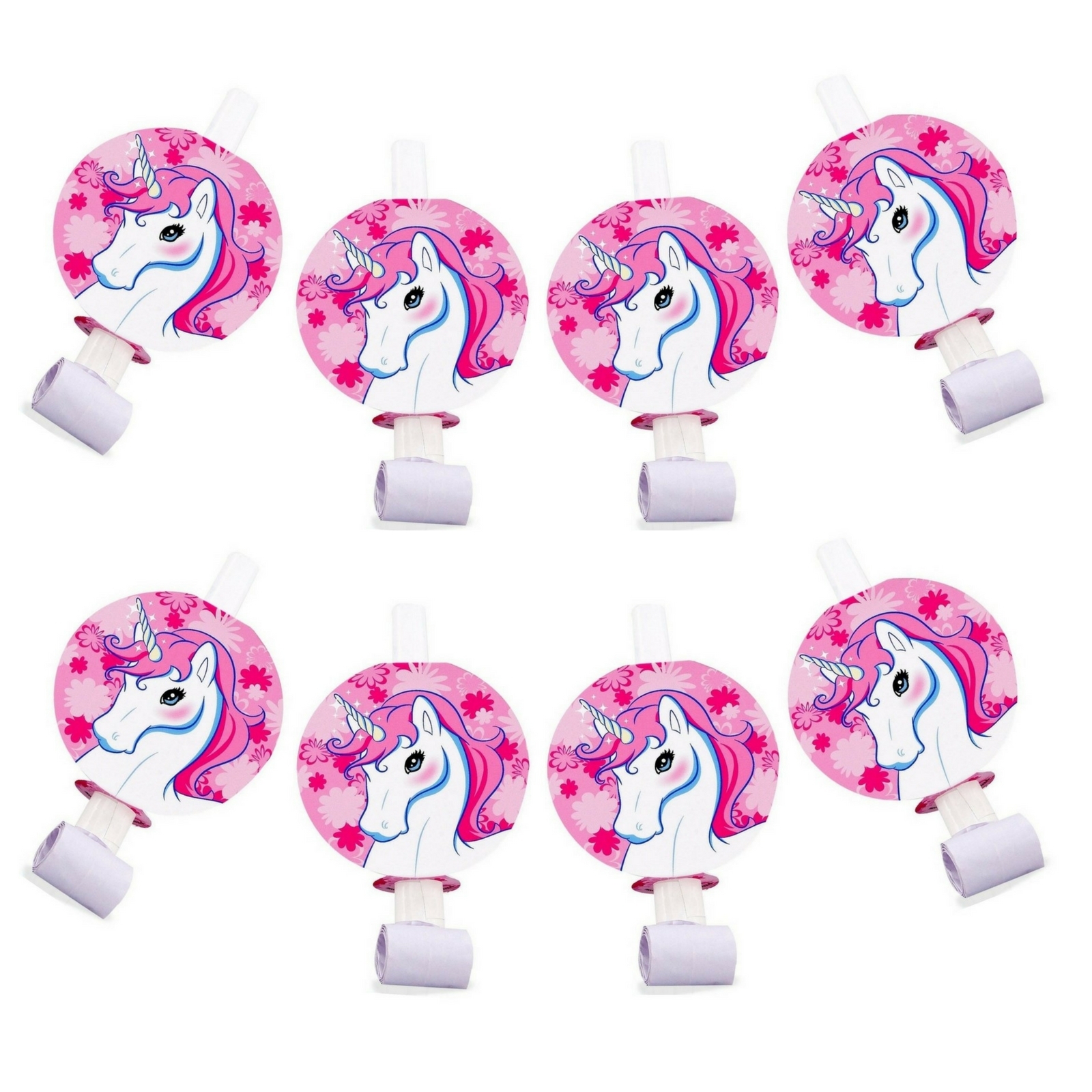 Enchanted Unicorn Blowers (Pack of 8)