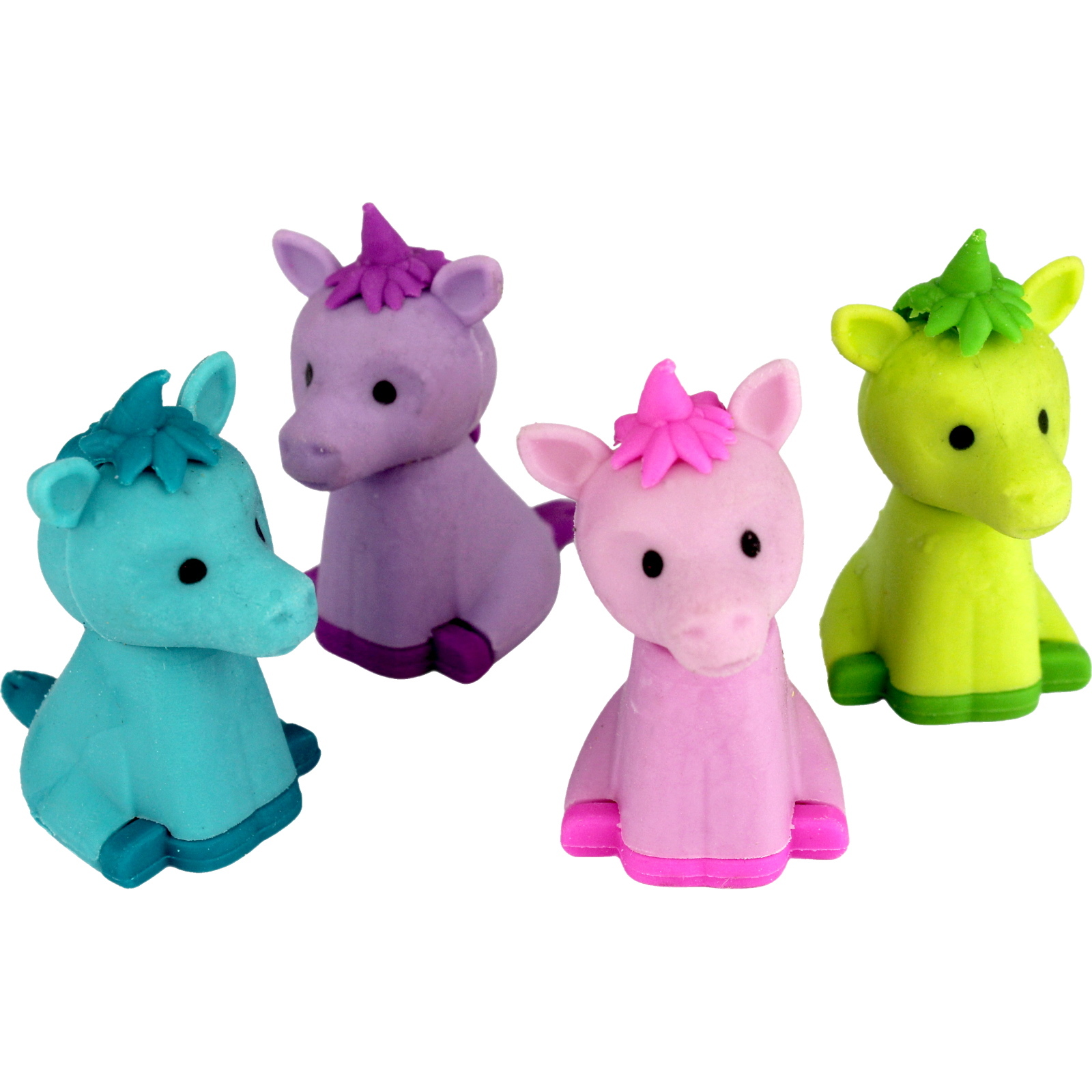 Mini Unicorn Erasers (Pack of 4)