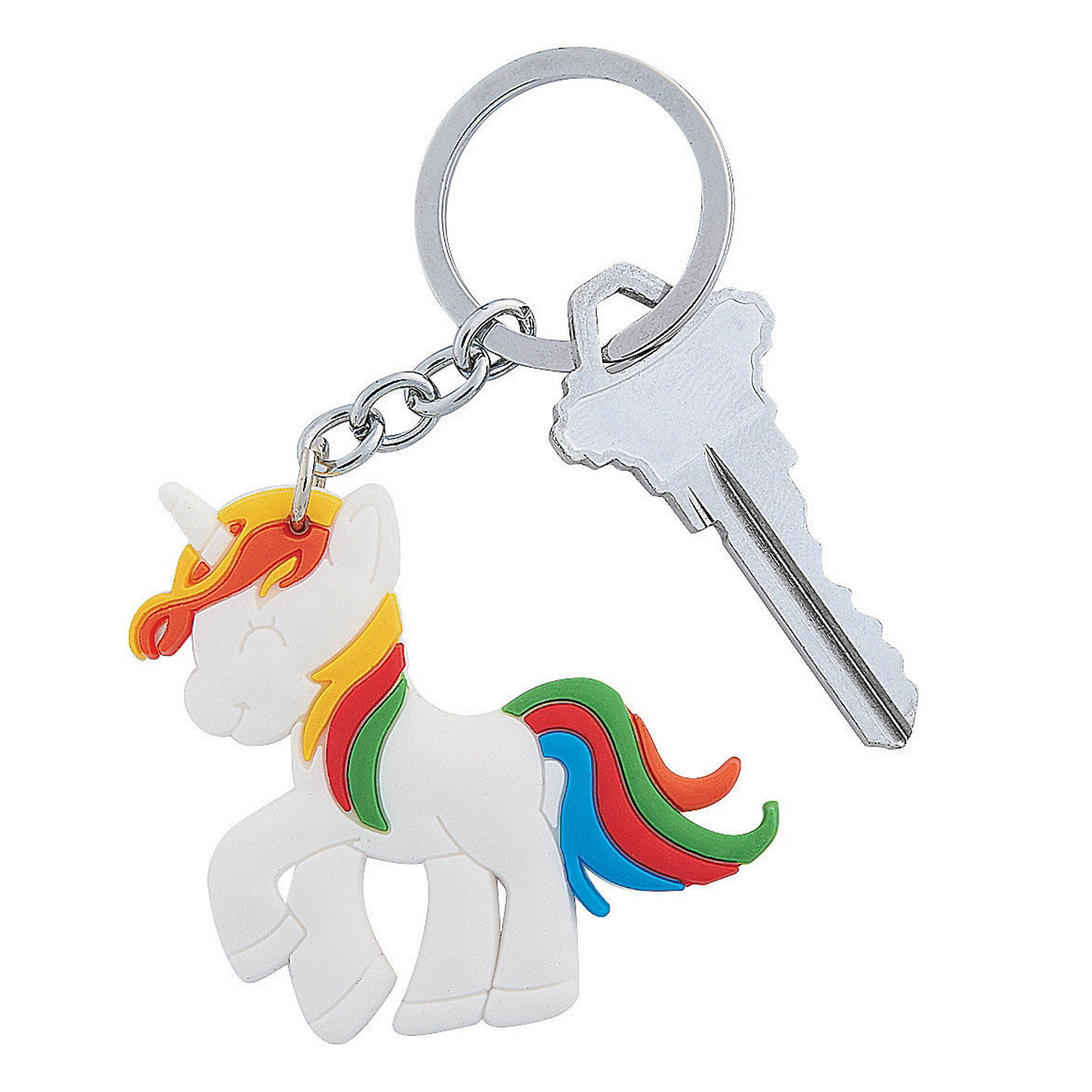Unicorn Keyrings (Pack of 12)