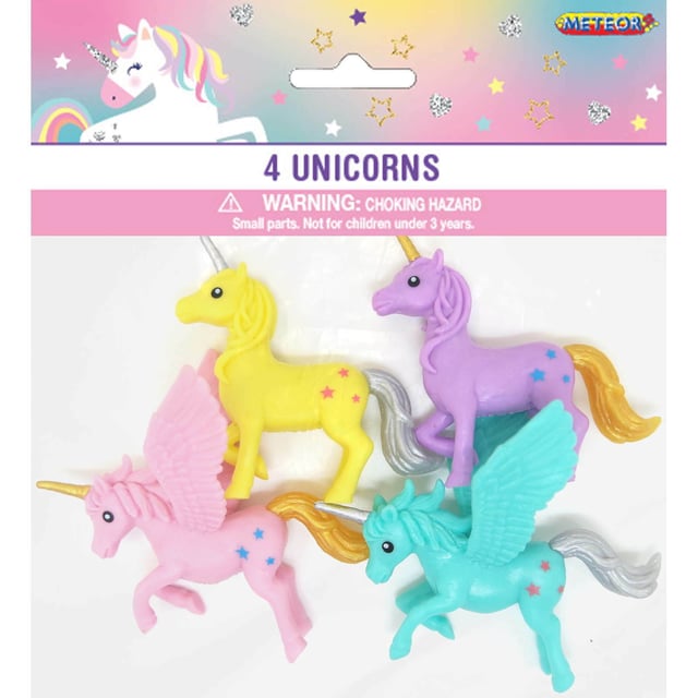 Small plastic unicorn deals toys