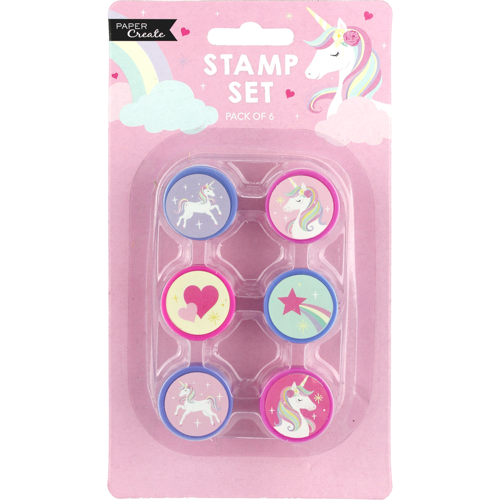 Fairytale Unicorn Stamps (Pack of 6)