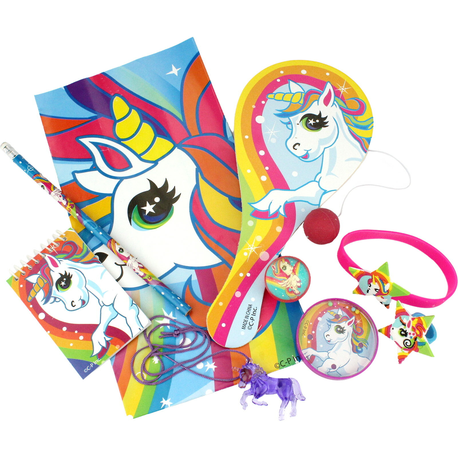 Unicorn Assorted Favour Pack (72 Pieces)