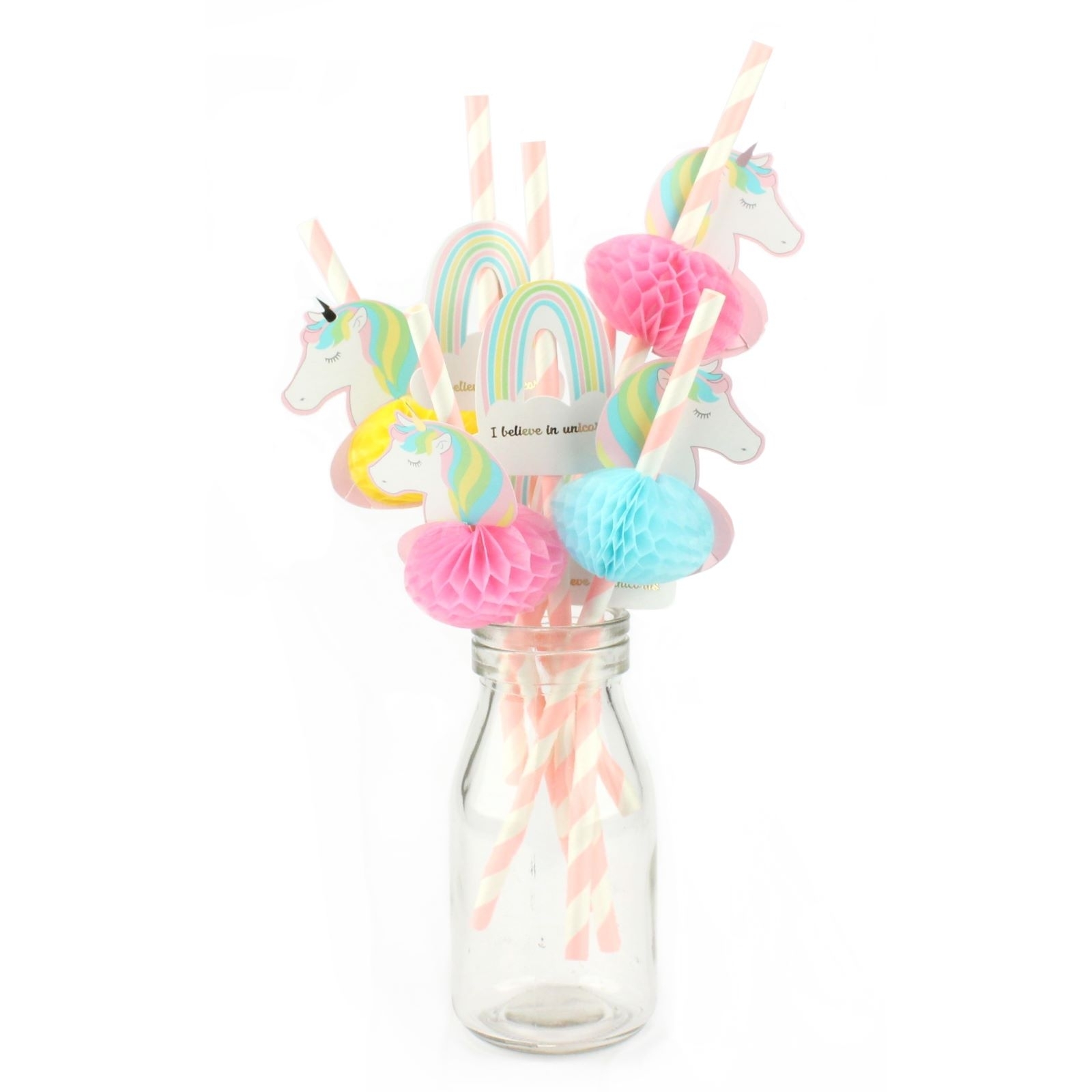 Unicorn Paper Straws (Pack of 8)