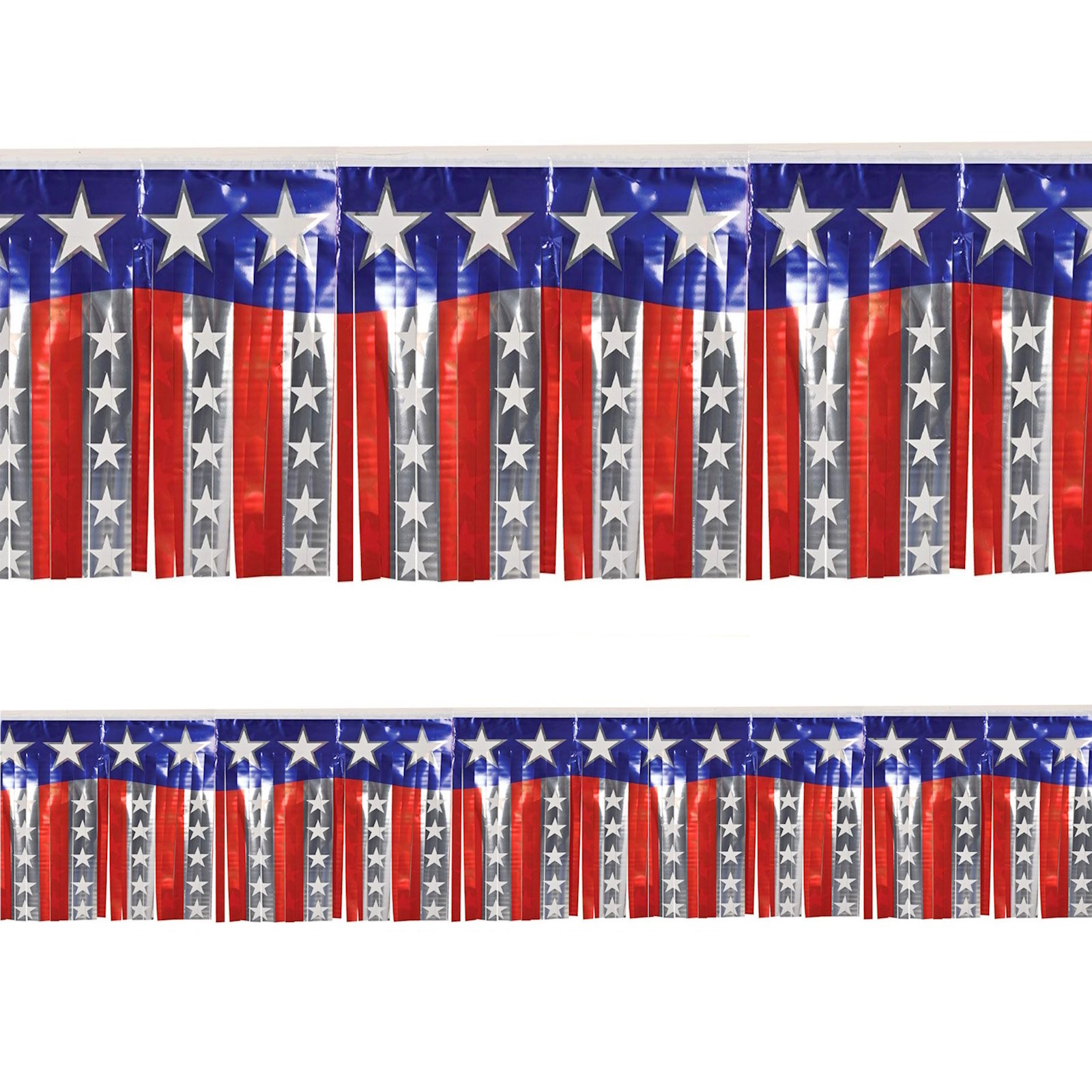 American Foil Fringe Banner 