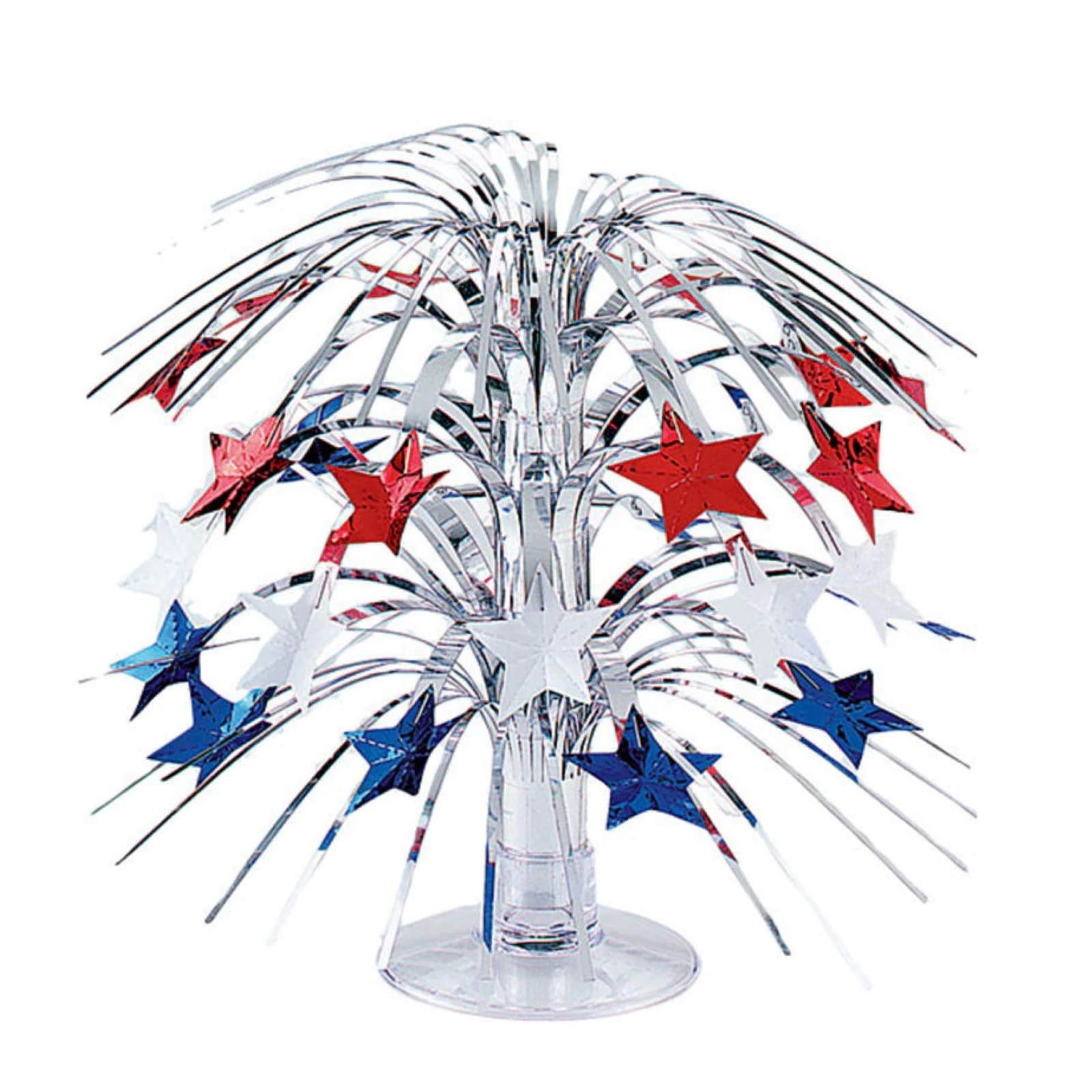 Red, White, and Blue Star Cascade Centerpiece