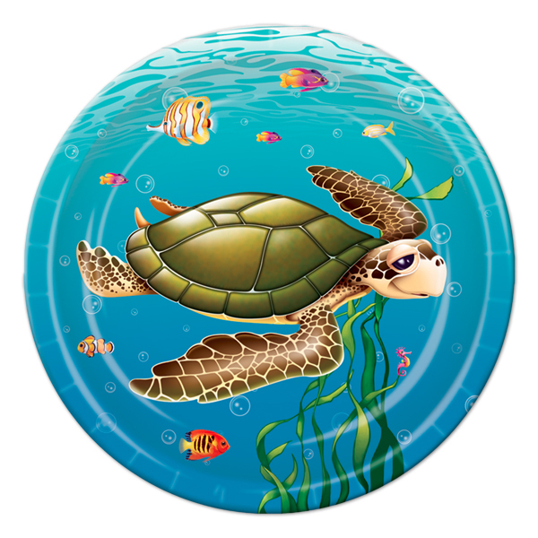 Under the Sea Small Paper Plates (Pack of 8)