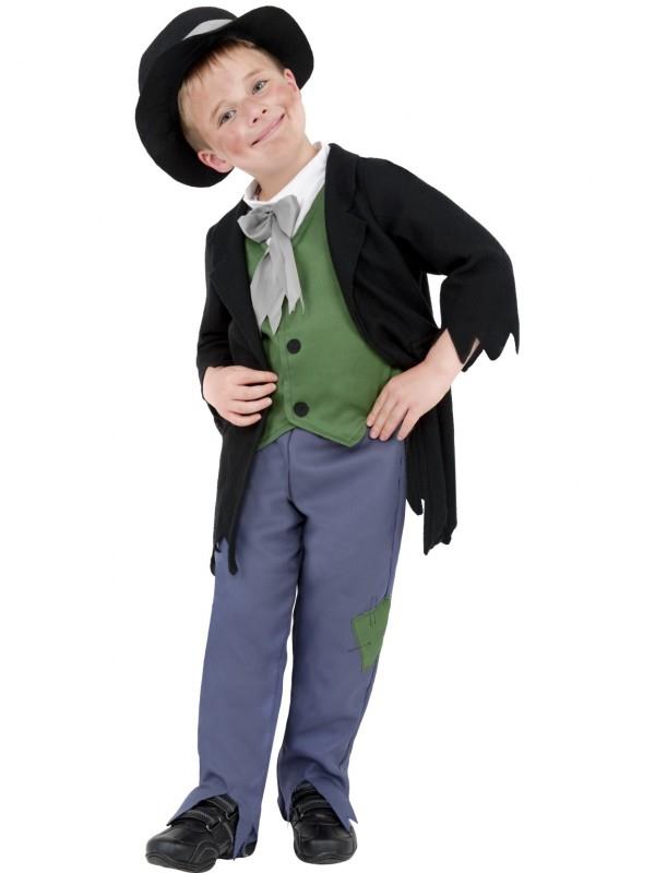 Dodgy Victorian Boy Child Costume Medium