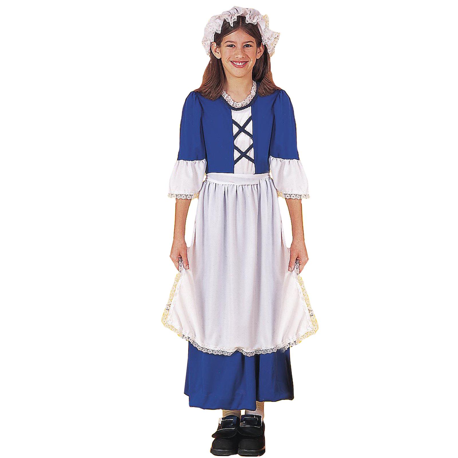 Little Colonial Miss Child Costume Medium