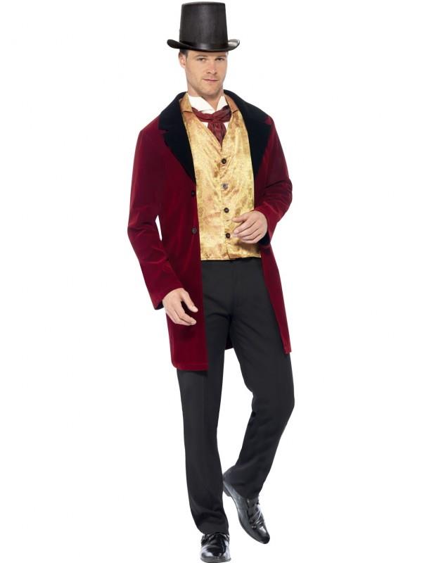 Edwardian Gent Deluxe Adult Costume Large