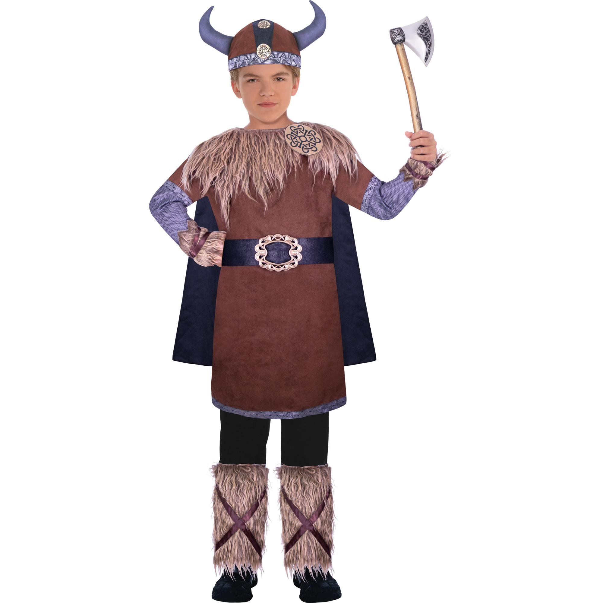 Wild Viking Warrior Child Costume 12-14