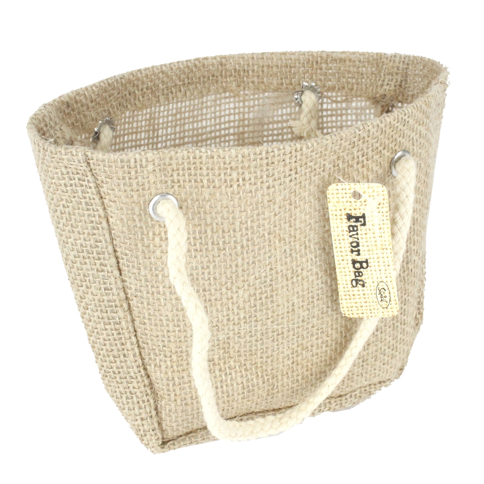 Small Hessian Tote Bag
