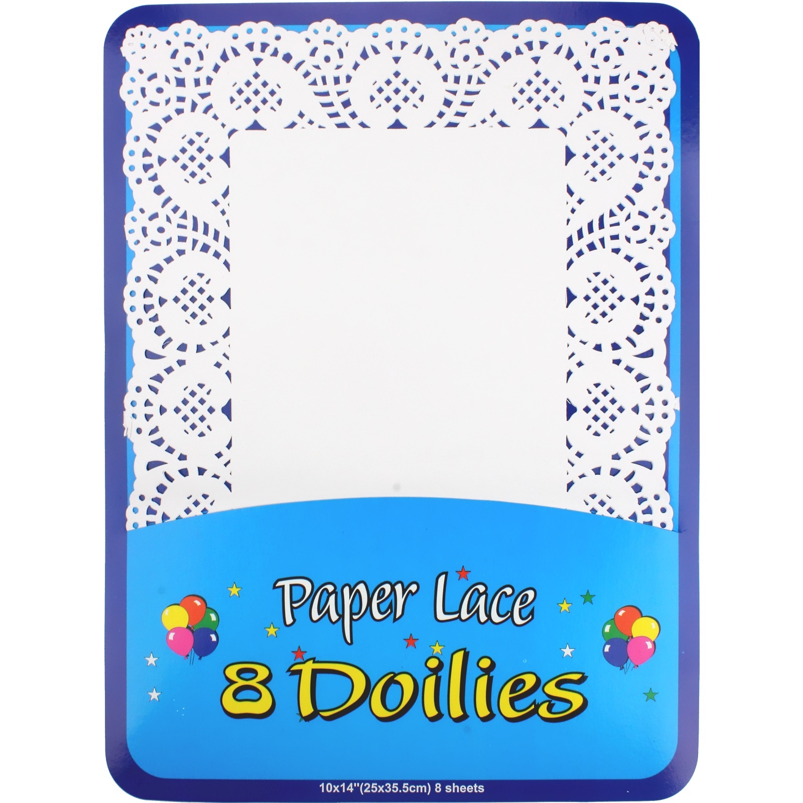 Rectangular Paper Doilies (Pack of 8)