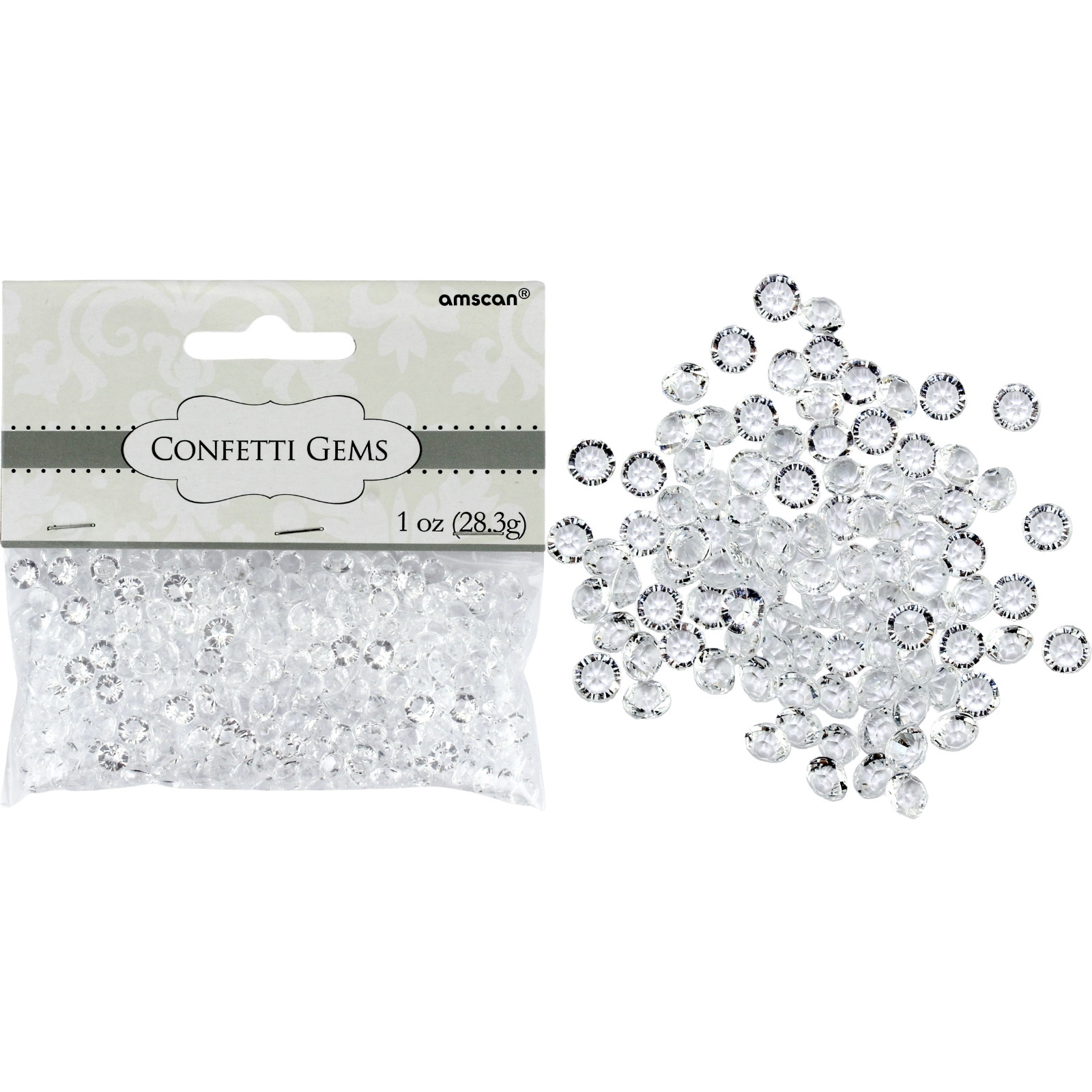 Clear Mini Gem Scatters