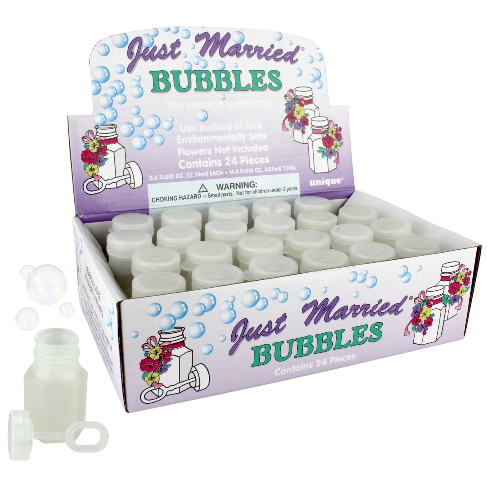 Decorate Your Own Bubble Bottles (Pack of 24)