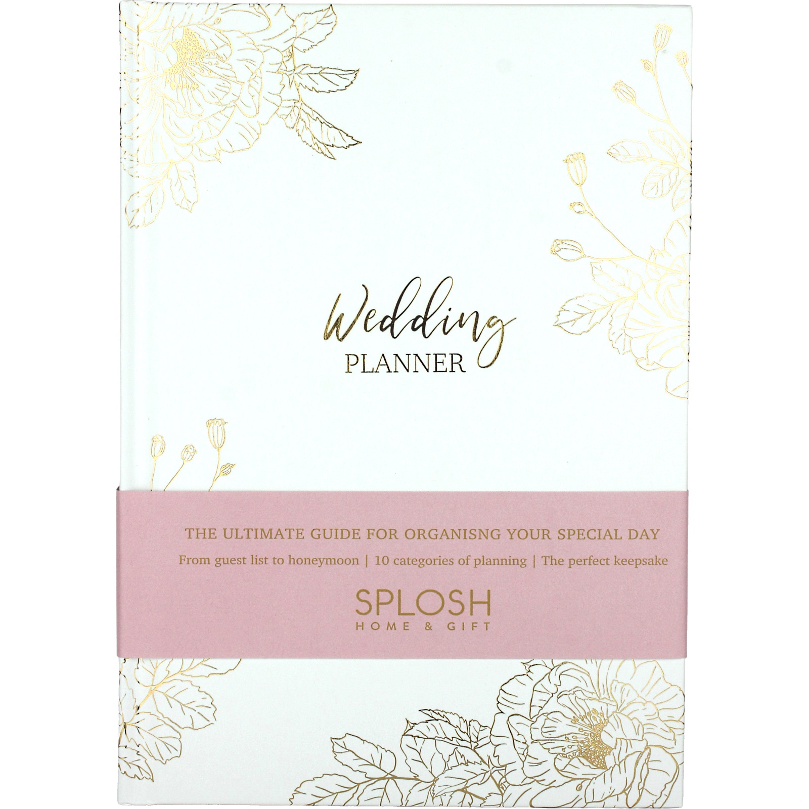 Splosh Gold Foil Wedding Planner