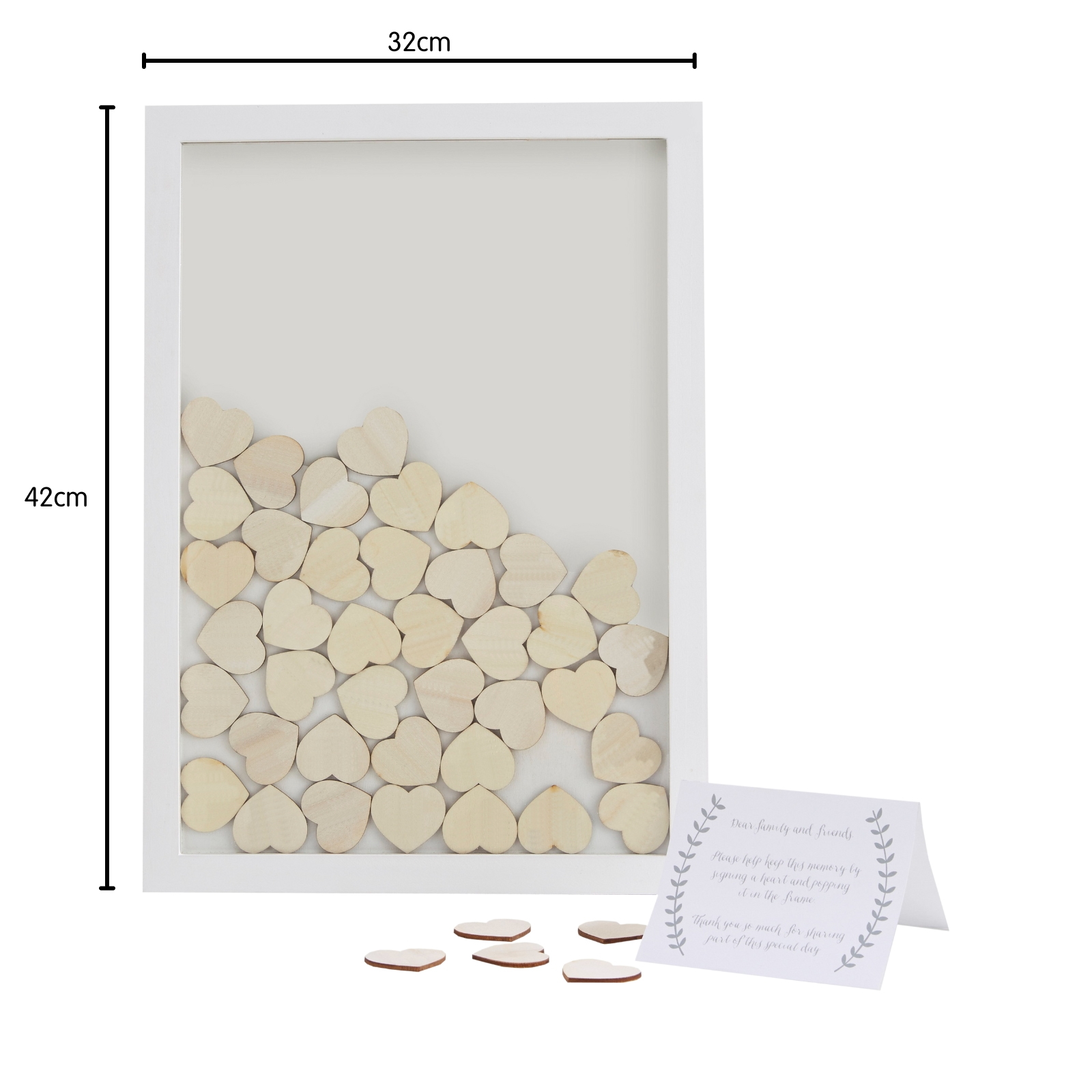 Ginger Ray Boho Drop Top Frame Guest Book Wedding & Engagement