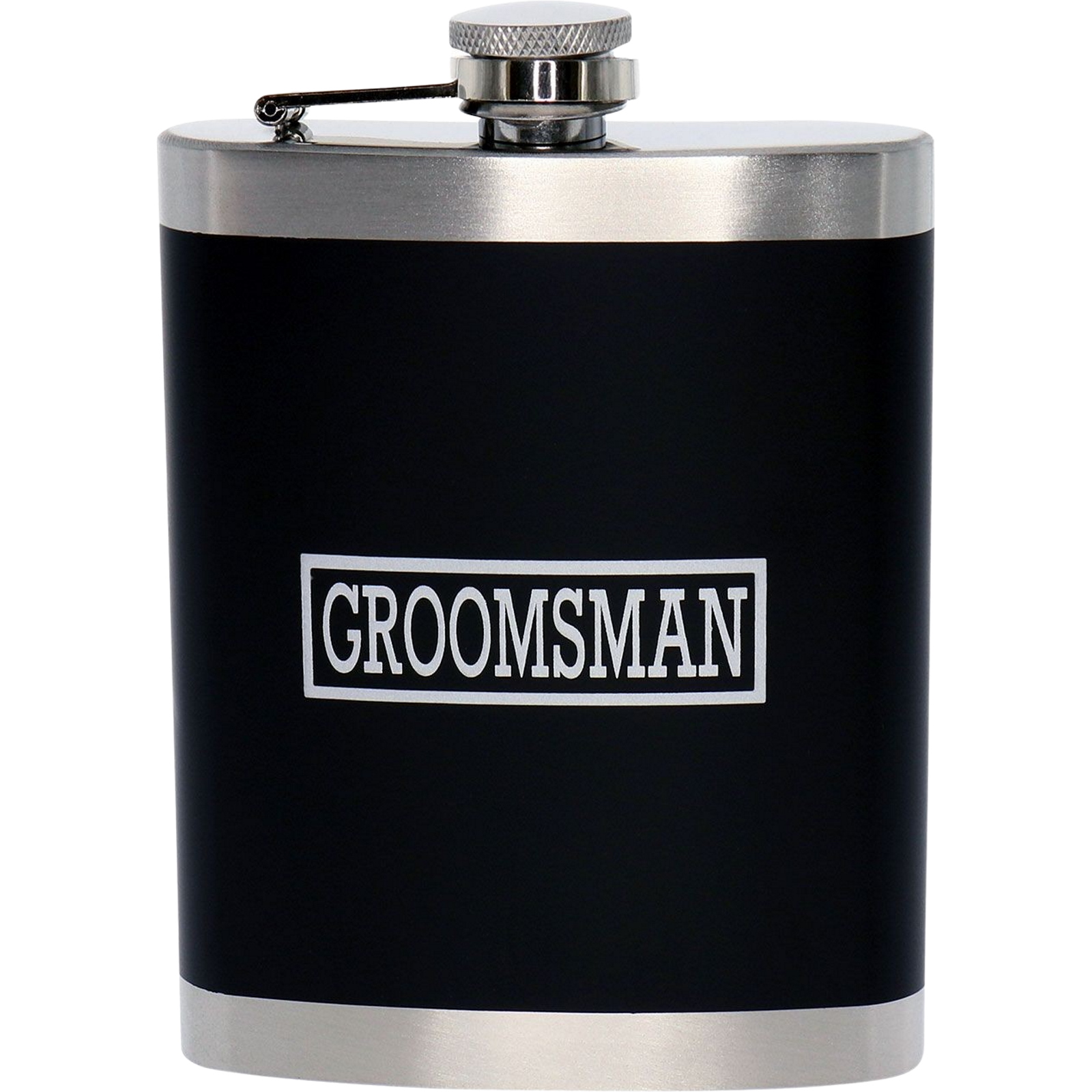 Groomsman Stainless Steel Hip Flask