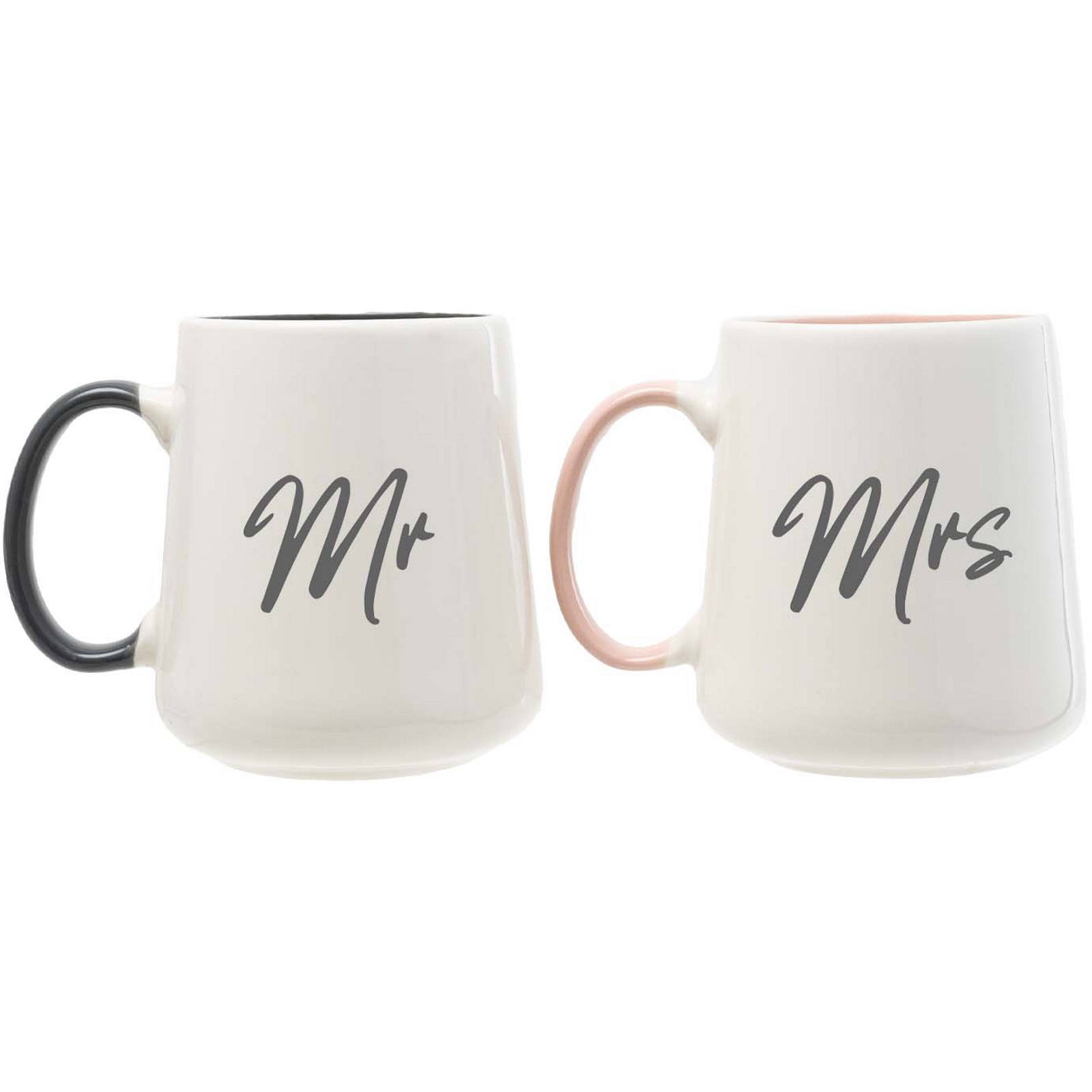Mr & Mrs Boxed Ceramic Mug Set