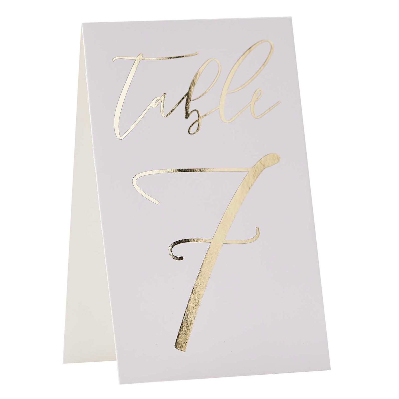 Ginger Ray Gold Wedding Tent Card Table Numbers (Pack of 12) 