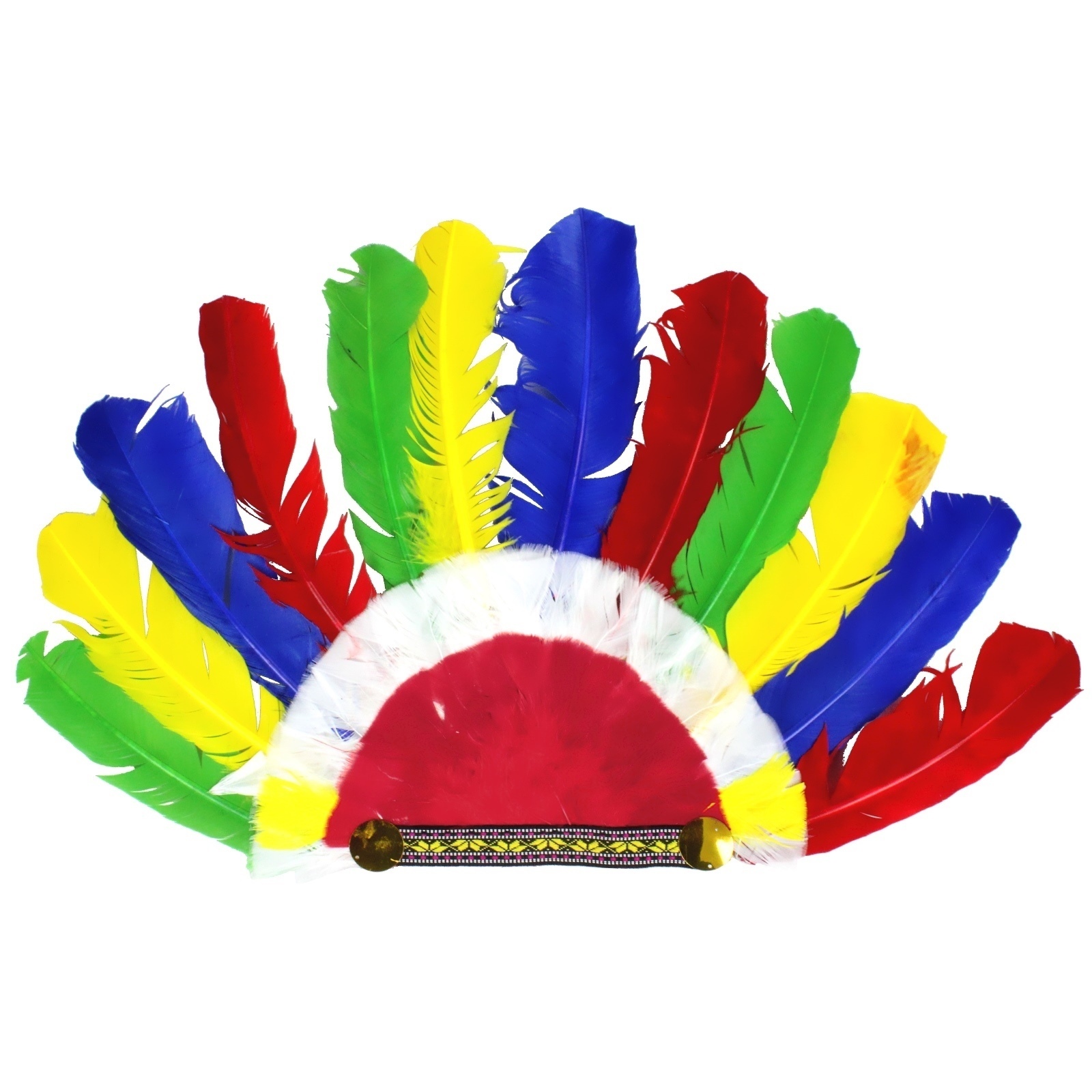 Indian Chief Feather Headdress