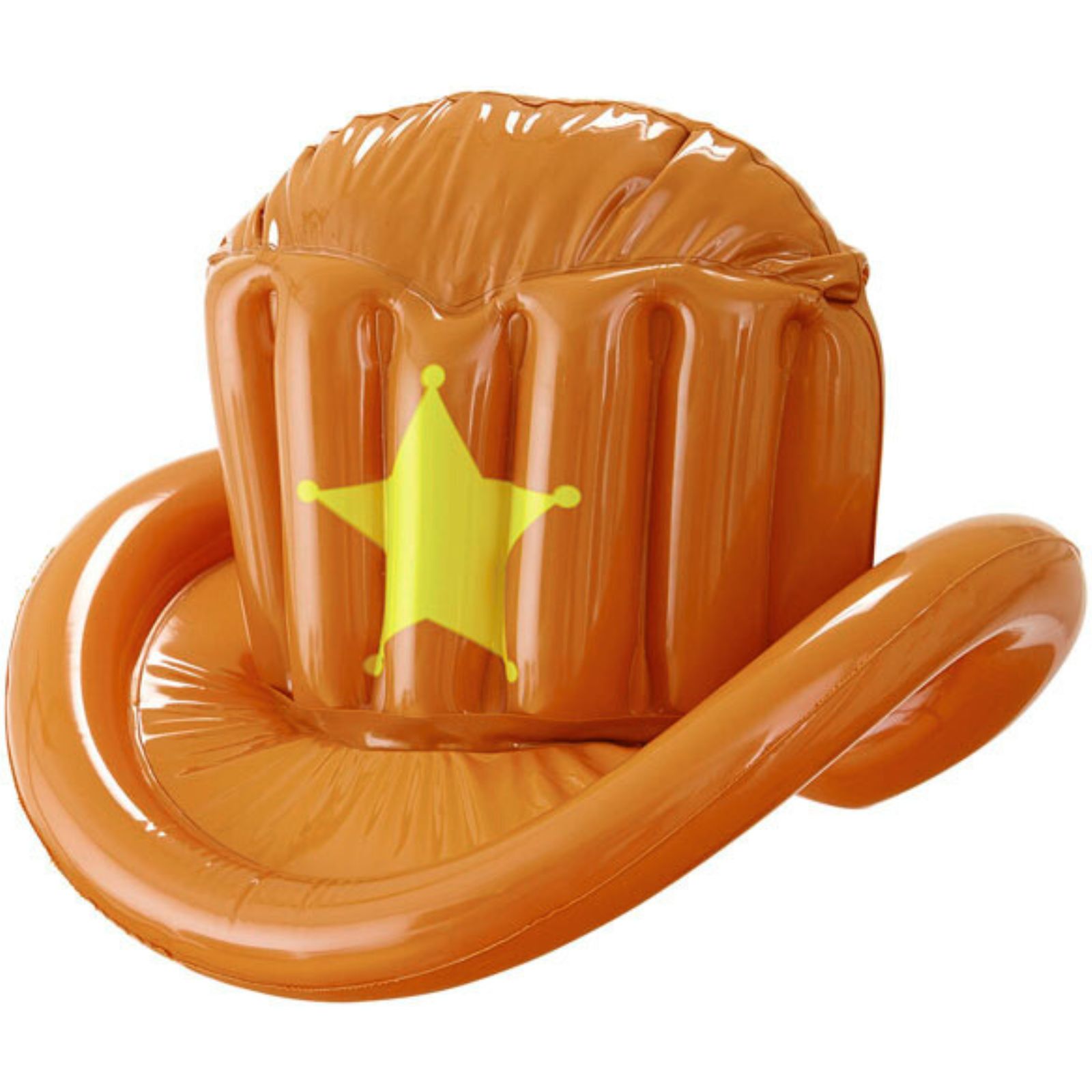 Inflatable Cowboy Sheriffs Hat