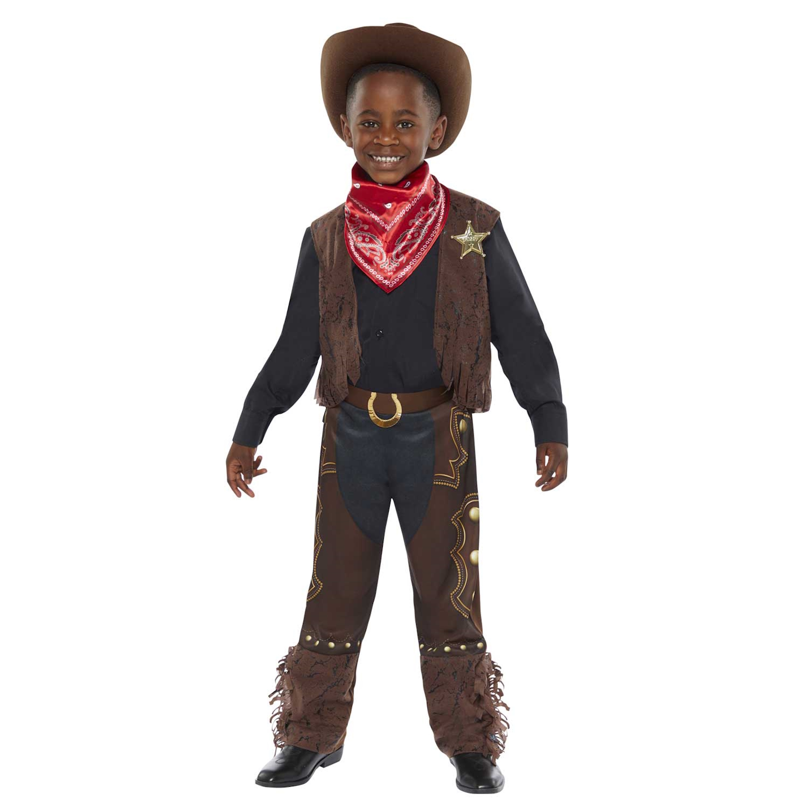 Western Cowboy Kids Costume 4-6 Years
