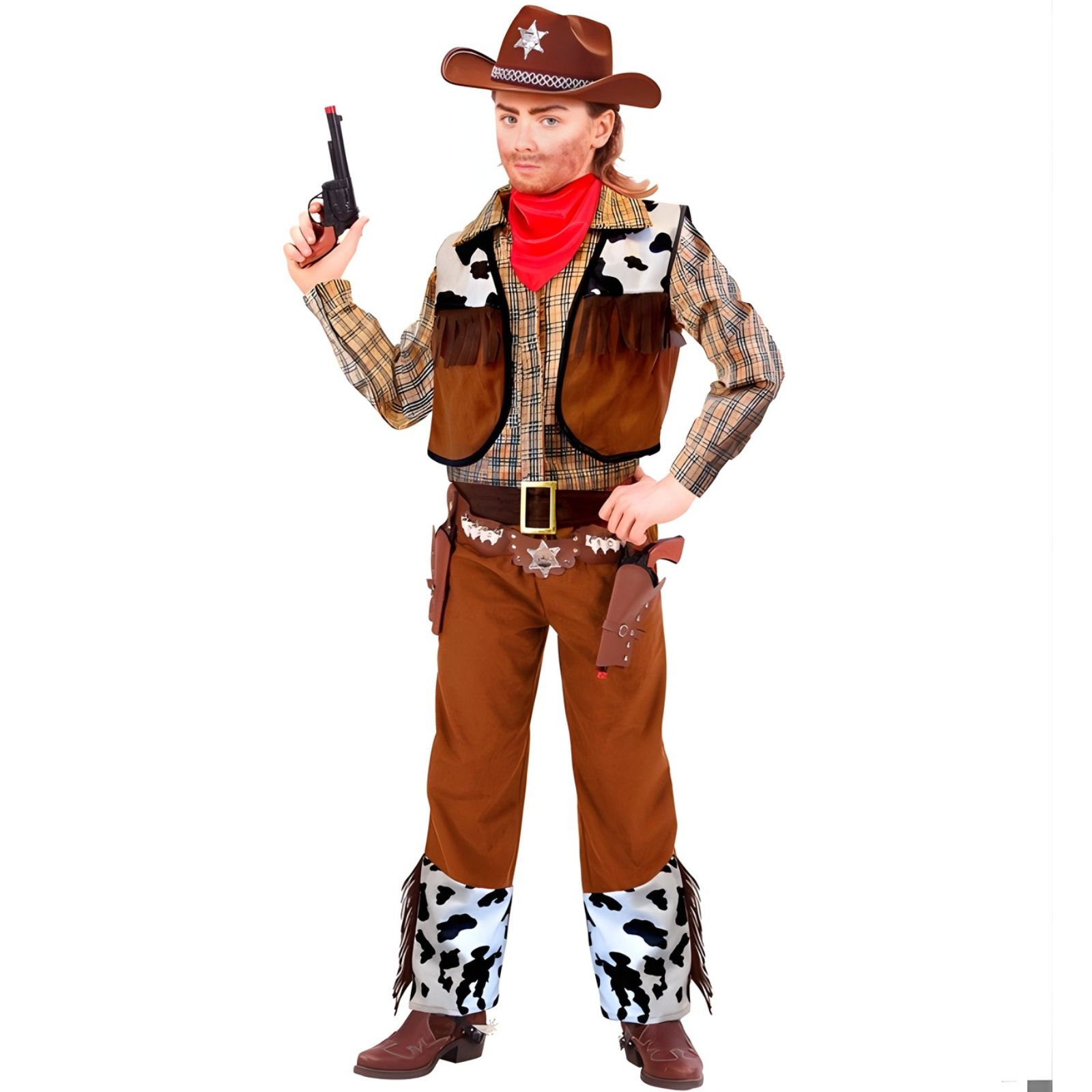 Kids Wild West Cowboy Costume 