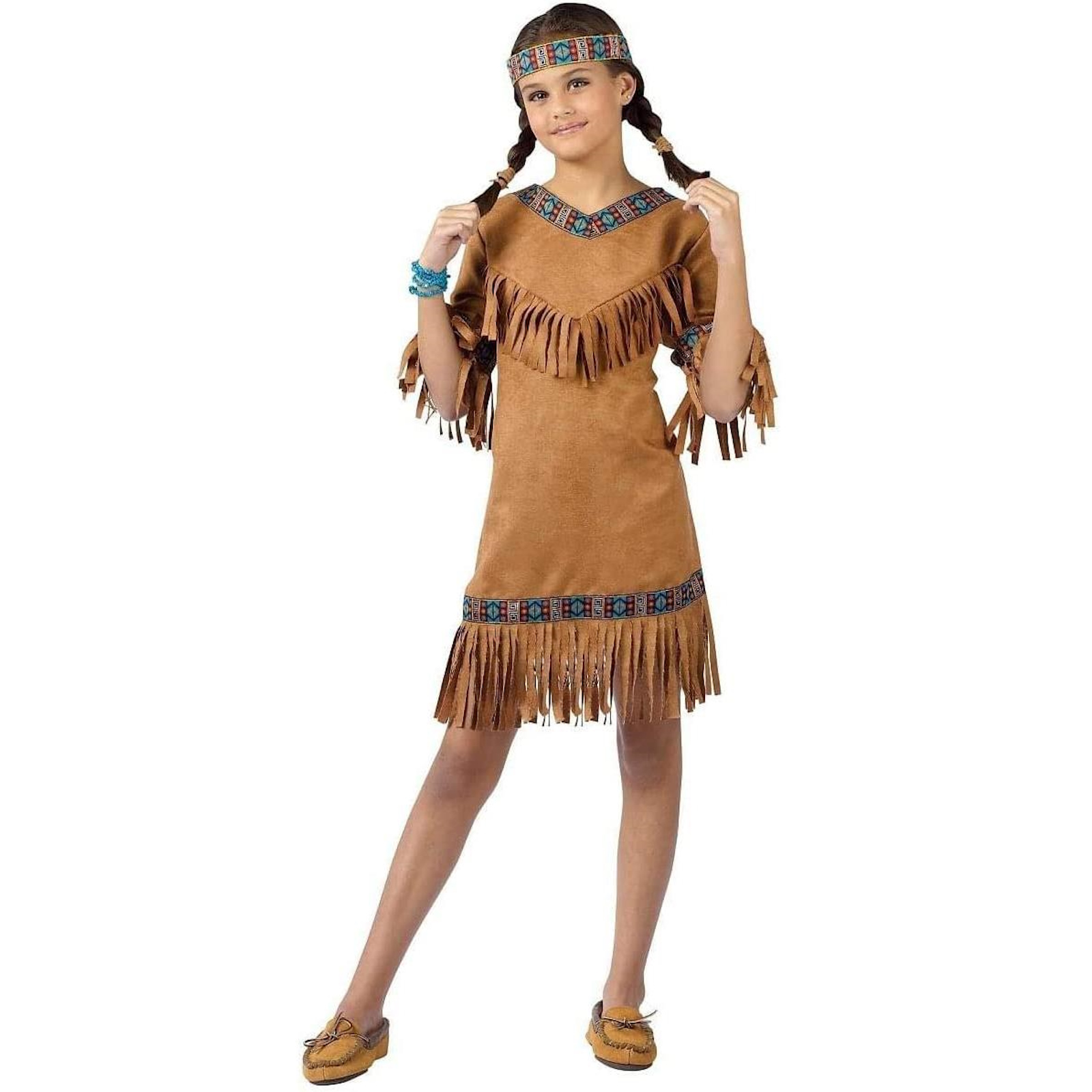 Native American Girl Child Costume Small 