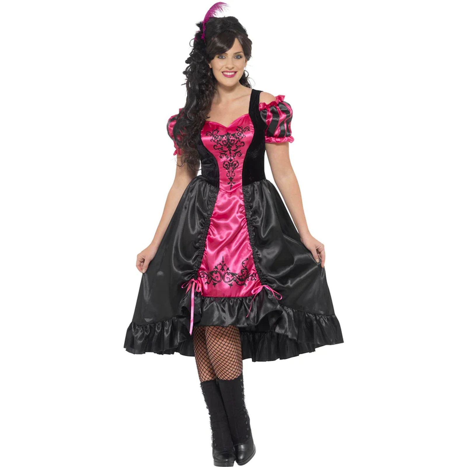 Sassy Saloon Women's Costume 2X-Large