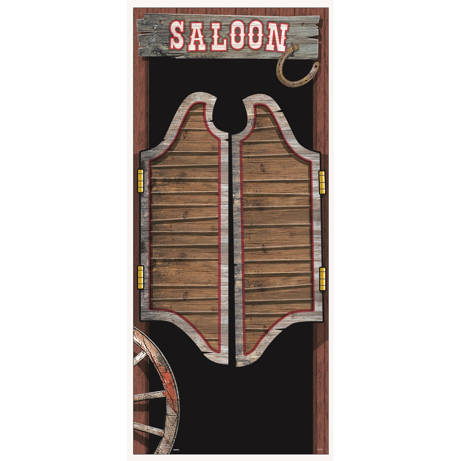 Rodeo Western Saloon Door Cover