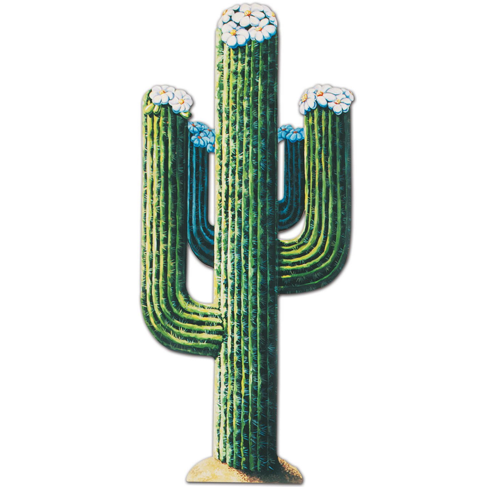 Cactus Jointed Cutout Decoration 1.3m